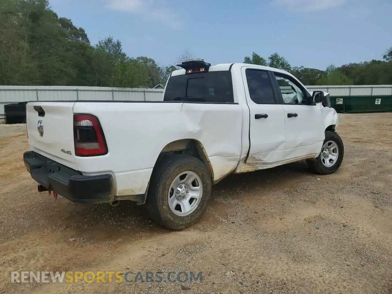 3 Photograph of a damaged car 1C6SRFCT2PN566883 RAM 1500 2023