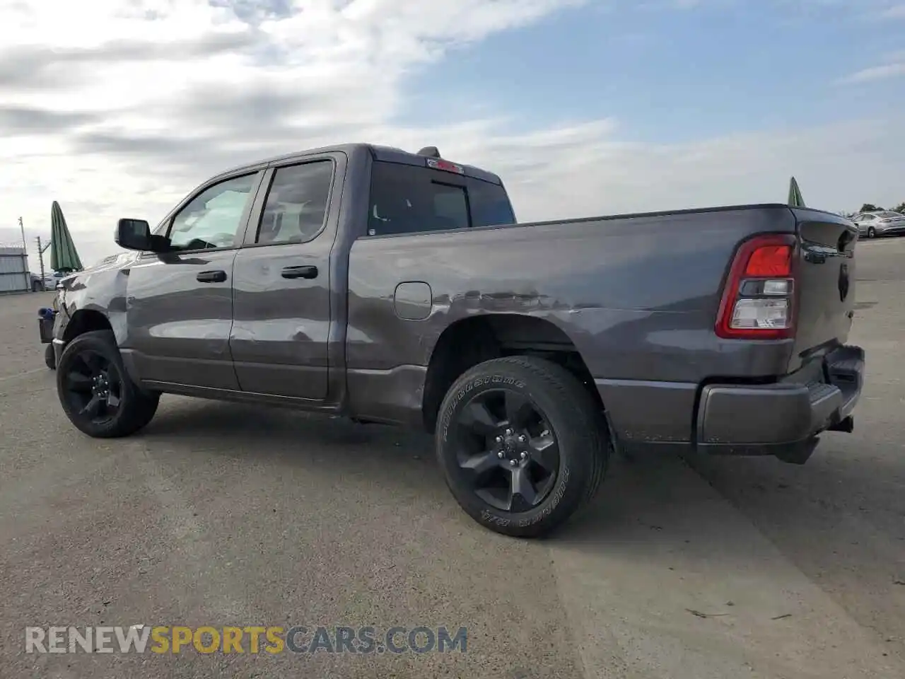 2 Photograph of a damaged car 1C6SRFCTXPN673129 RAM 1500 2023