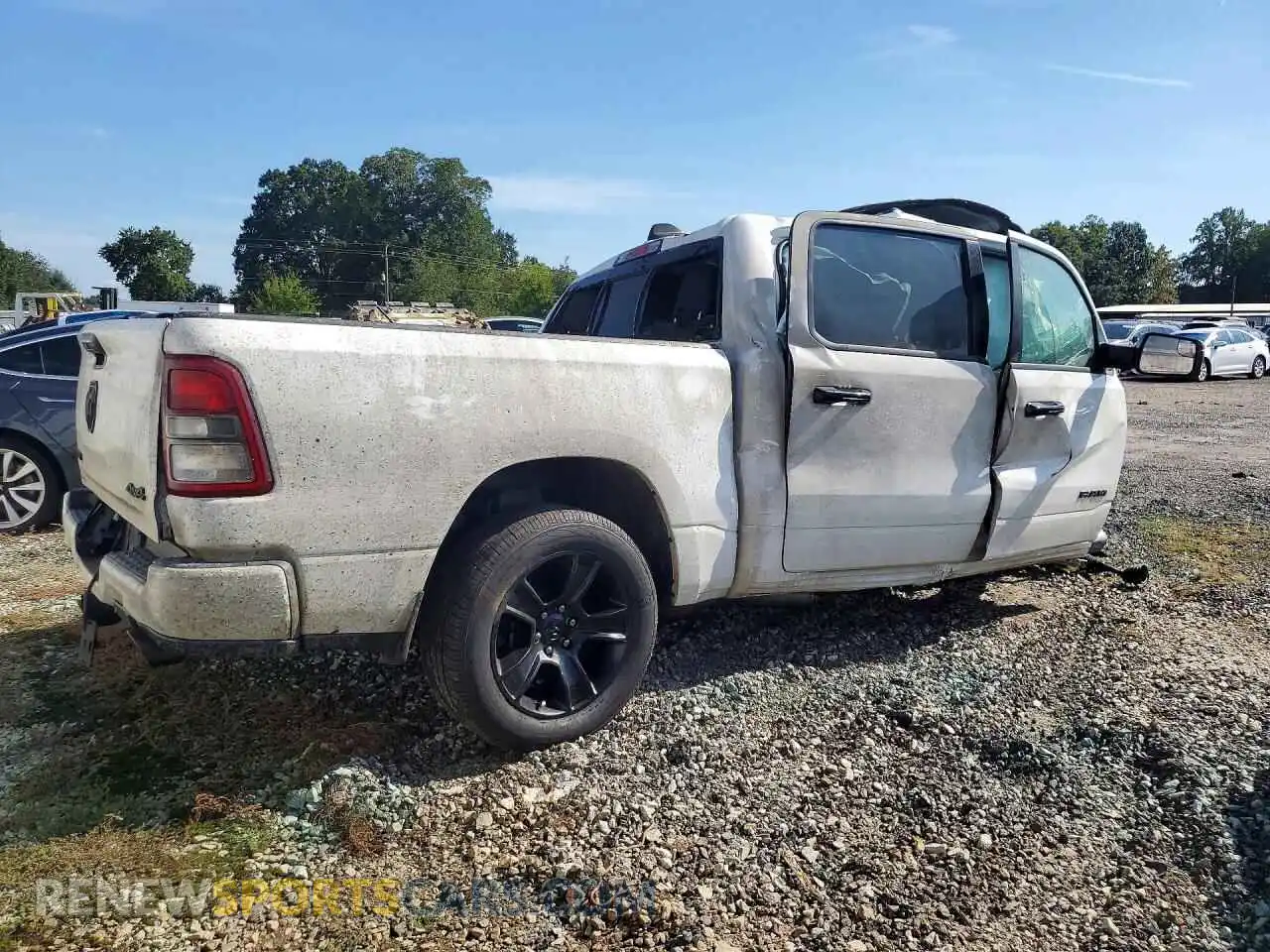 3 fotografías del automóvil dañado 1C6SRFFT2PN517694 RAM 1500 2023