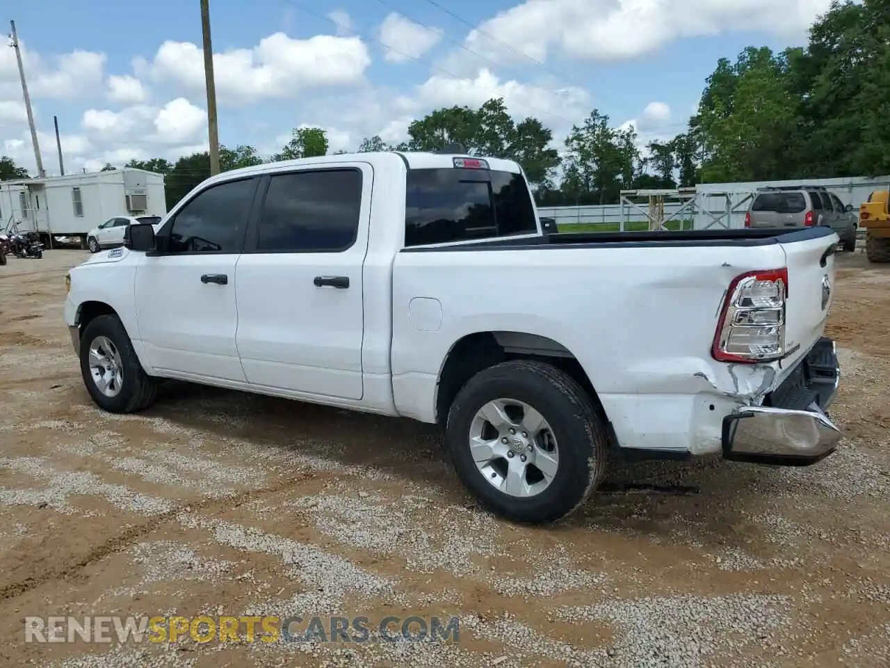 2 Photograph of a damaged car 1C6SRFFT8PN508675 RAM 1500 2023