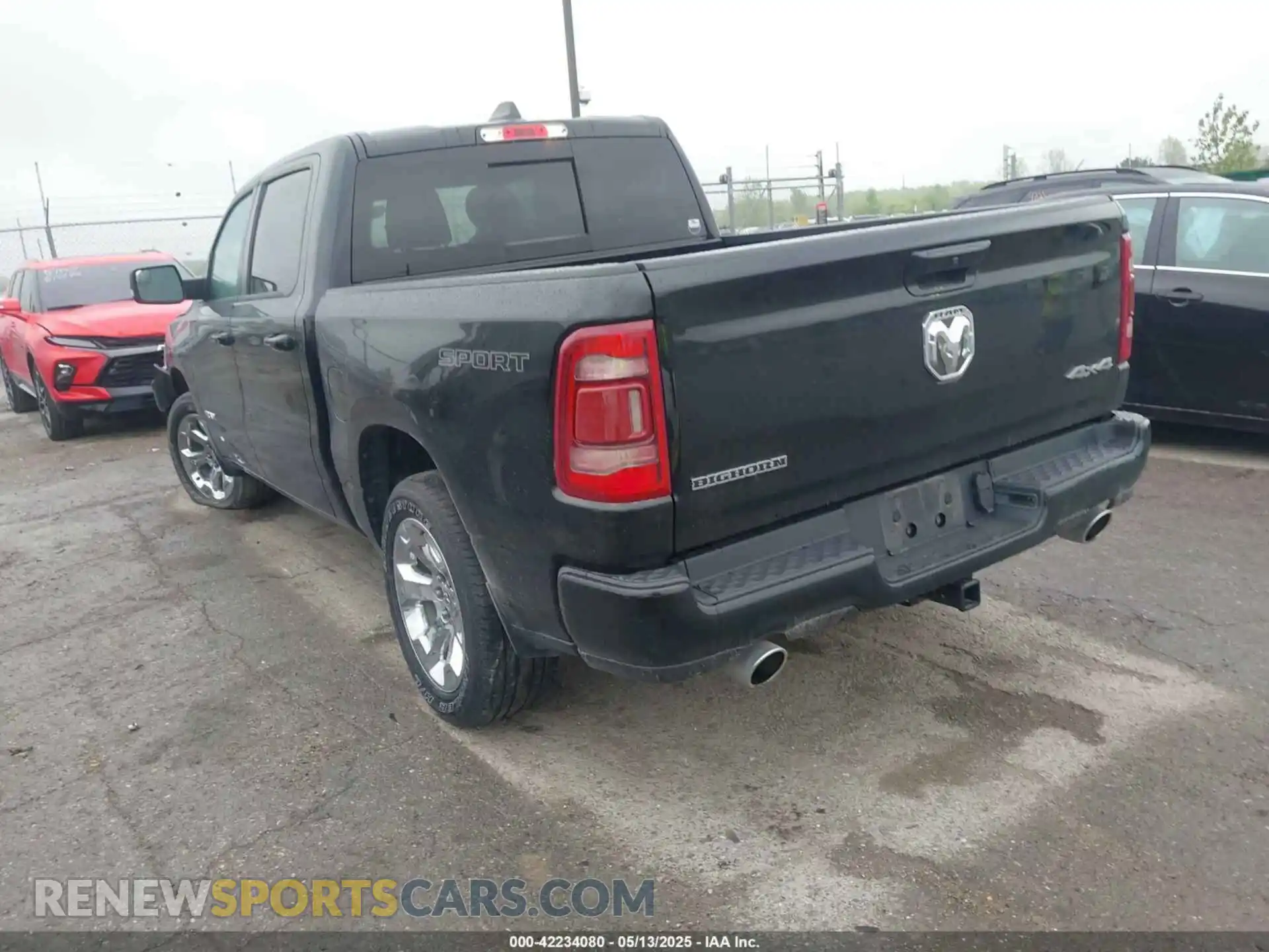 3 Photograph of a damaged car 1C6SRFFTXPN679086 RAM 1500 2023