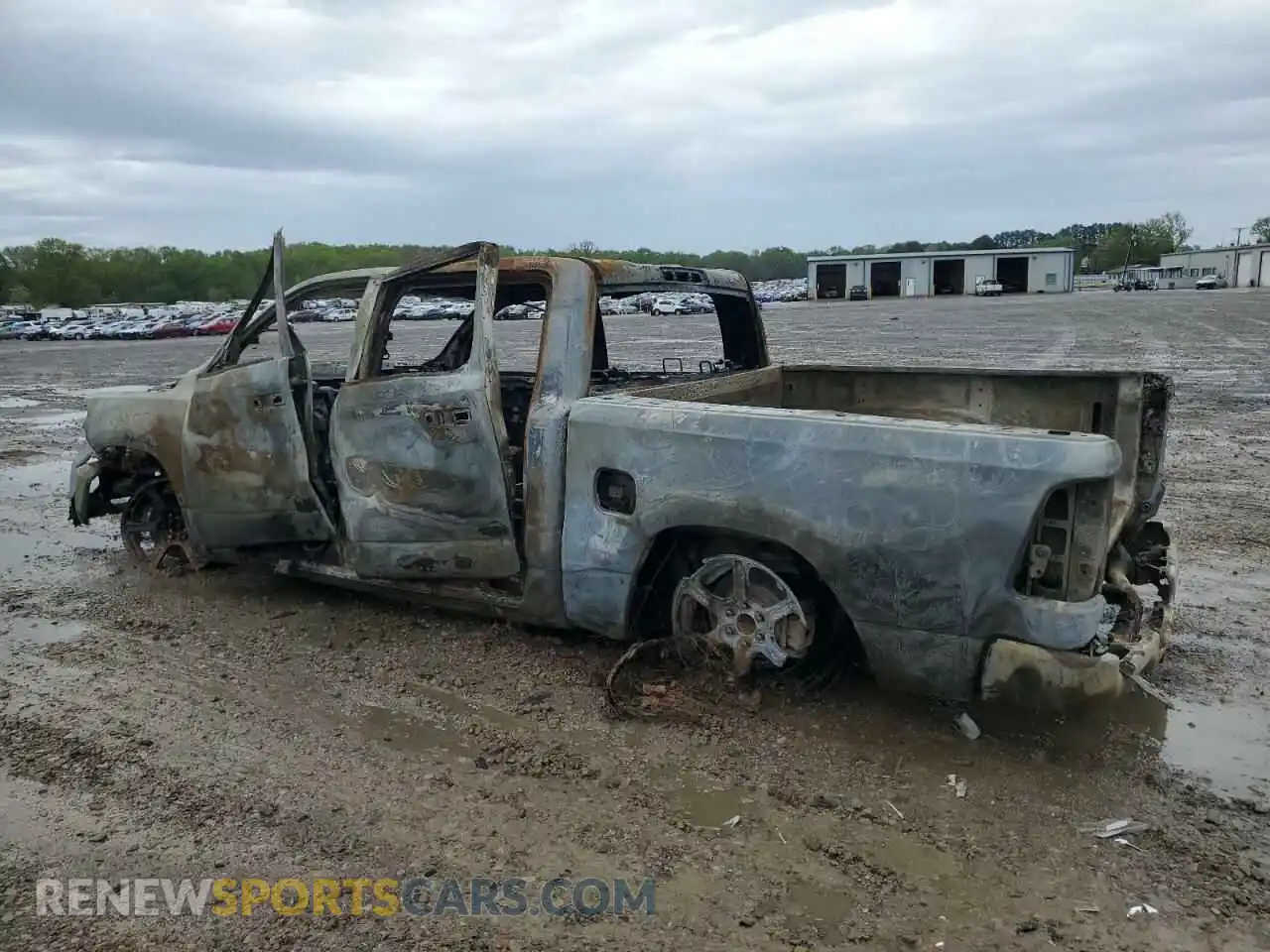 2 Photograph of a damaged car 1C6SRFFTXPN689259 RAM 1500 2023