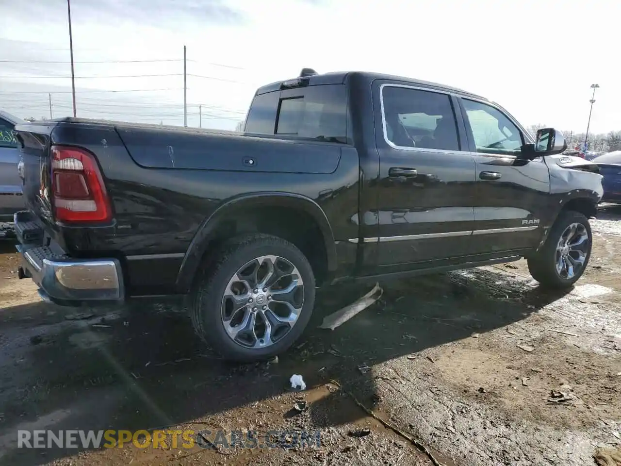 3 Photograph of a damaged car 1C6SRFHT1PN530126 RAM 1500 2023