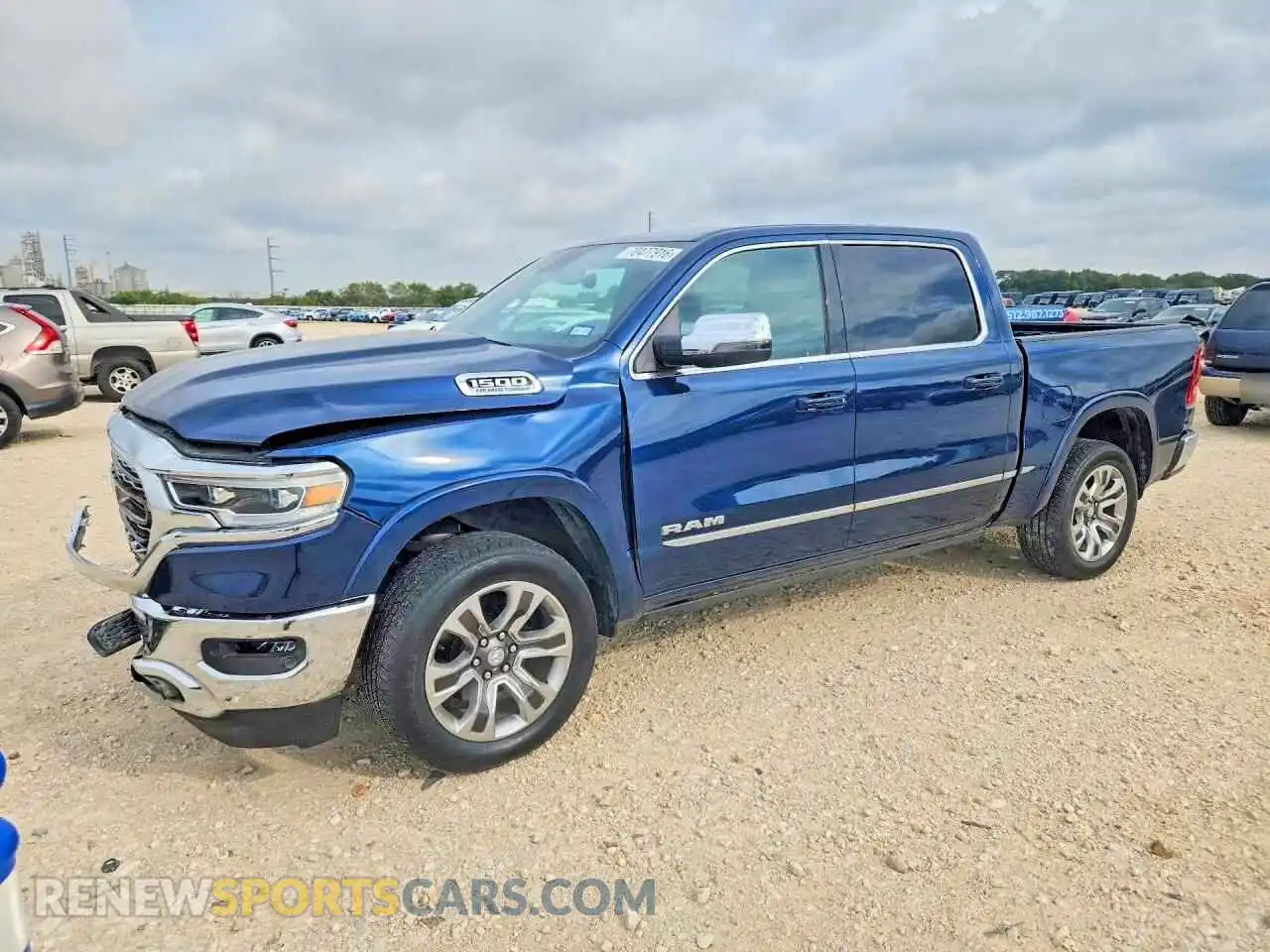 1 Photograph of a damaged car 1C6SRFHT3PN527342 RAM 1500 2023
