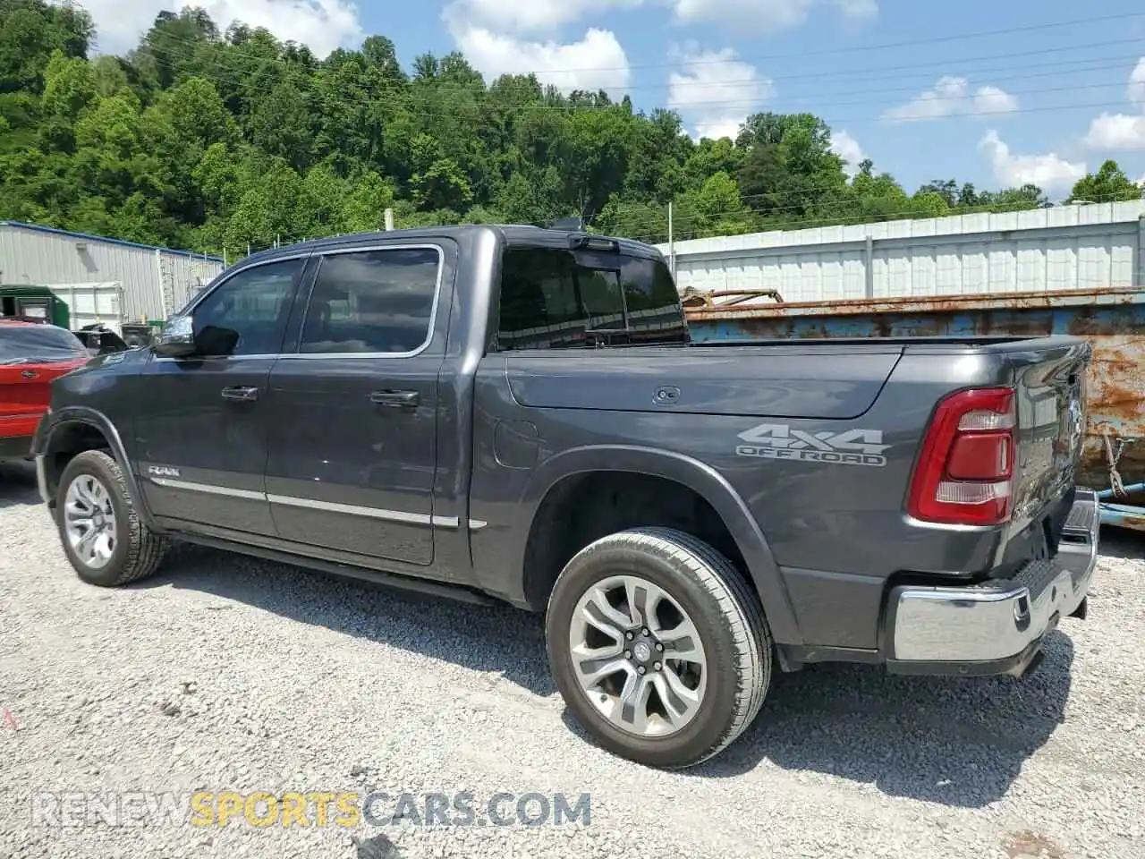 2 Photograph of a damaged car 1C6SRFHT5PN573495 RAM 1500 2023