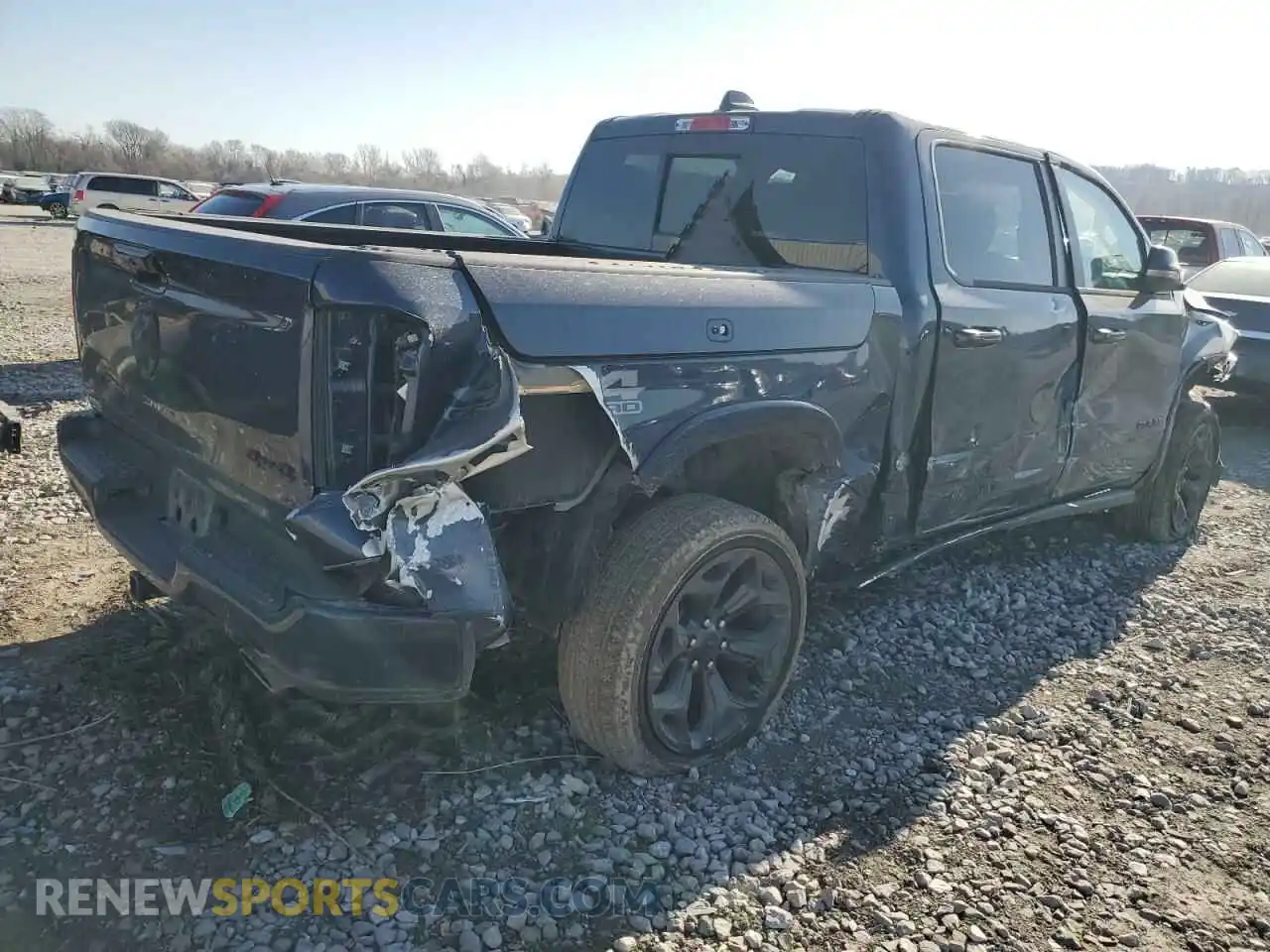 3 Photograph of a damaged car 1C6SRFHT5PN666744 RAM 1500 2023