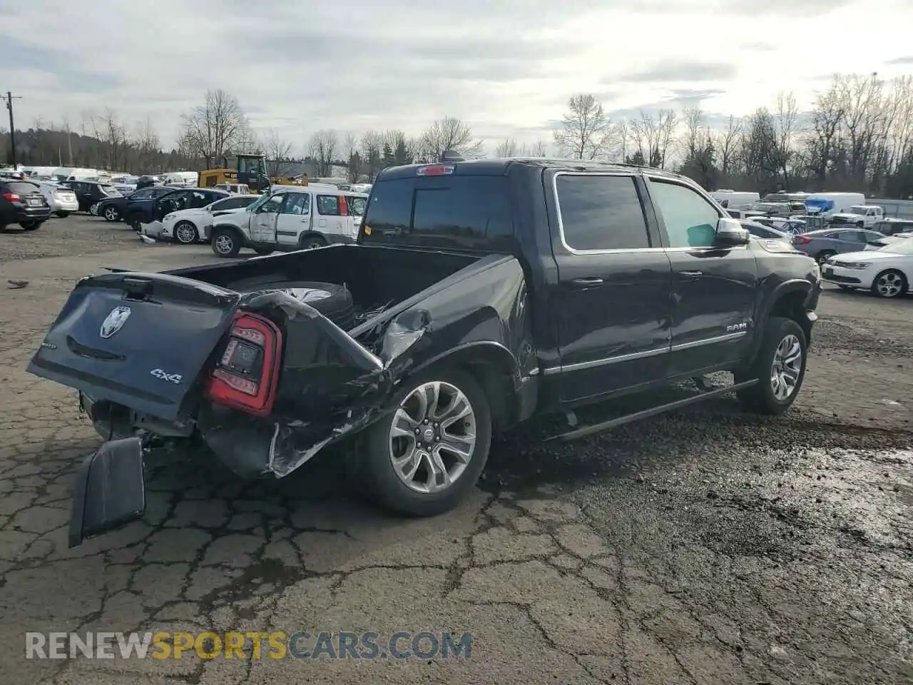 3 Photograph of a damaged car 1C6SRFHT7PN541728 RAM 1500 2023