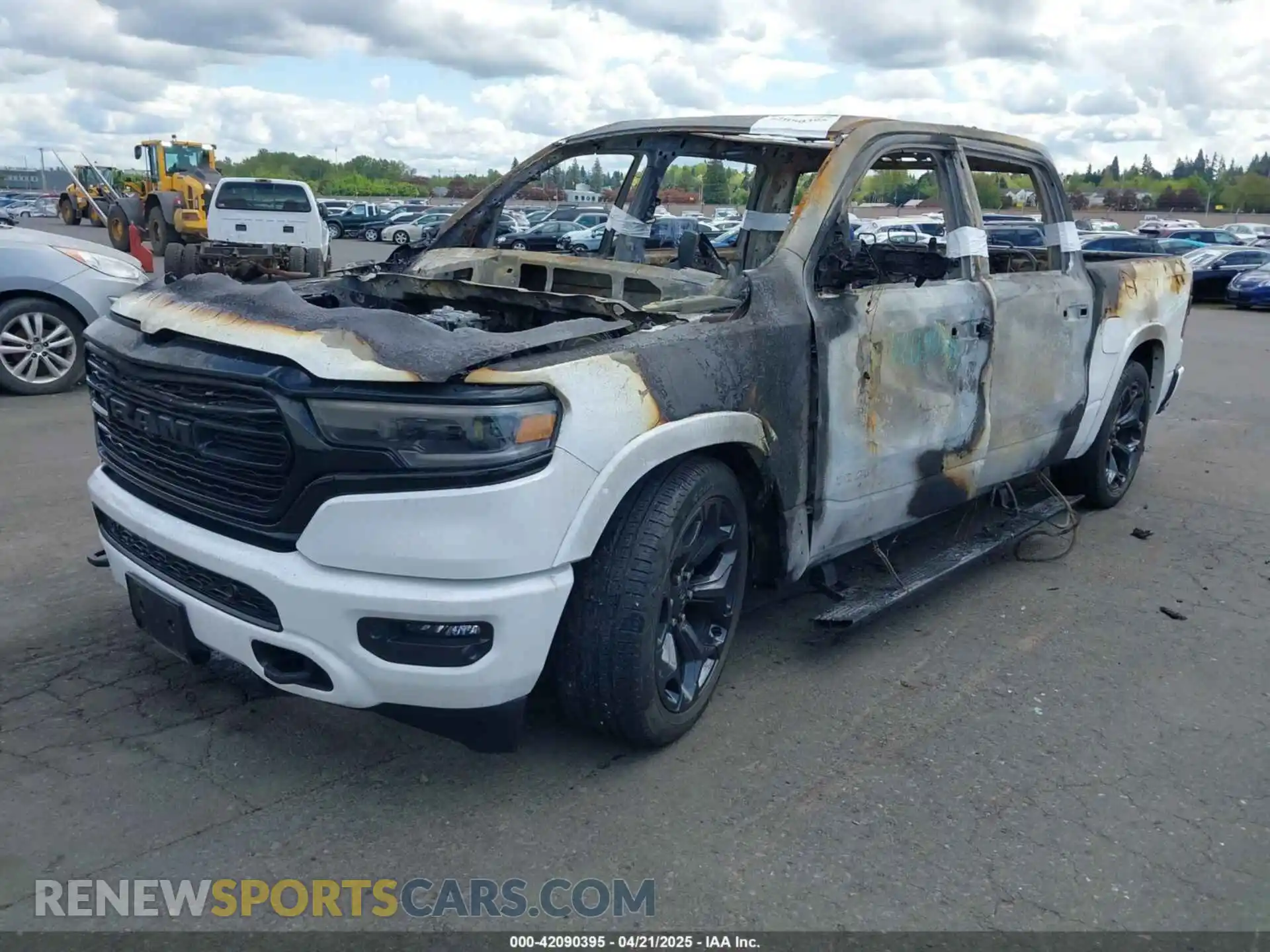 2 Photograph of a damaged car 1C6SRFHT9PN602190 RAM 1500 2023