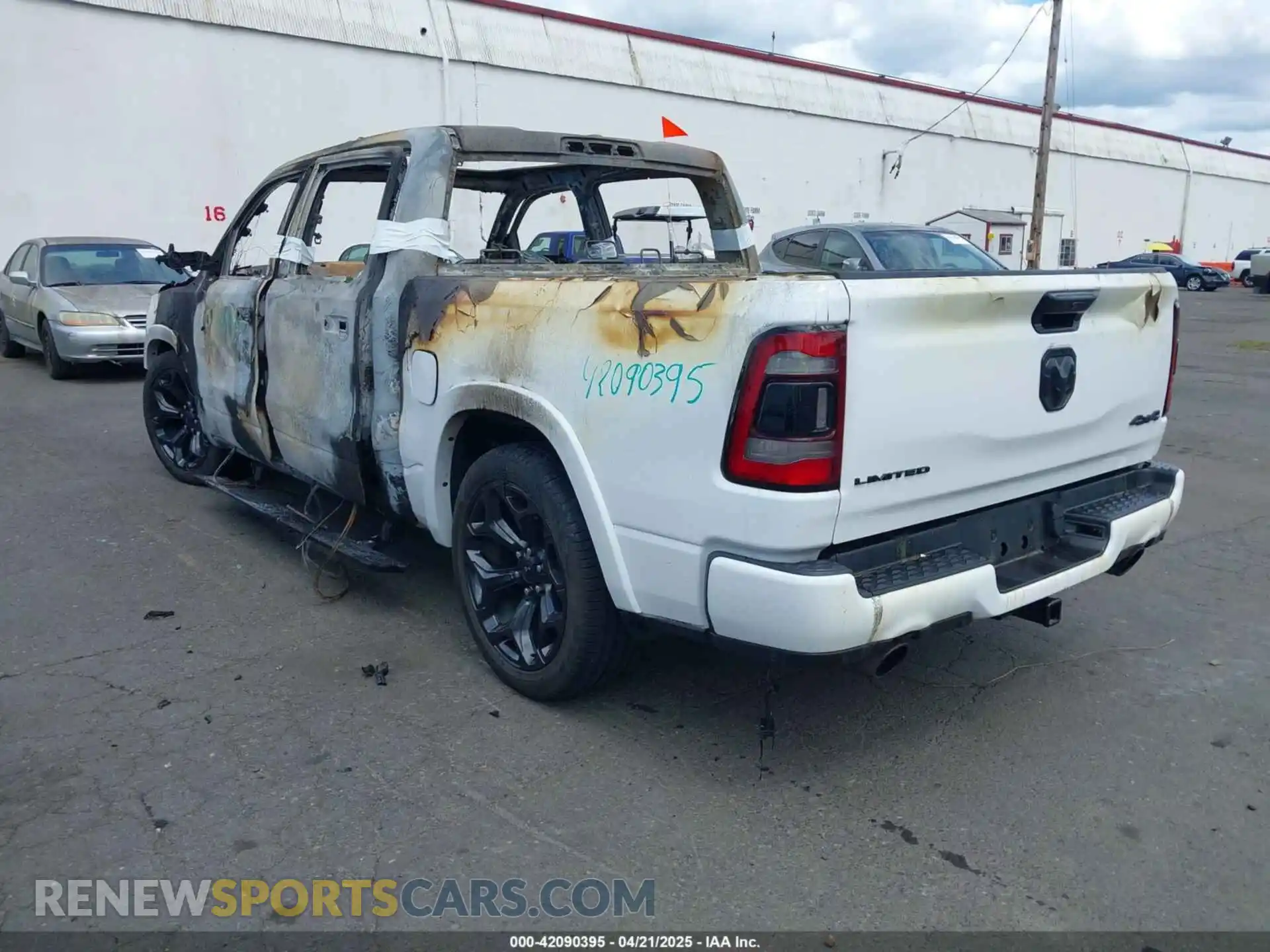 3 Photograph of a damaged car 1C6SRFHT9PN602190 RAM 1500 2023