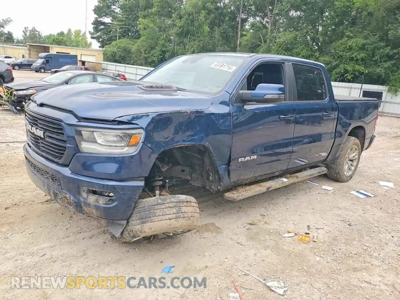 1 fotografías del automóvil dañado 1C6SRFJM7PN515326 RAM 1500 2023