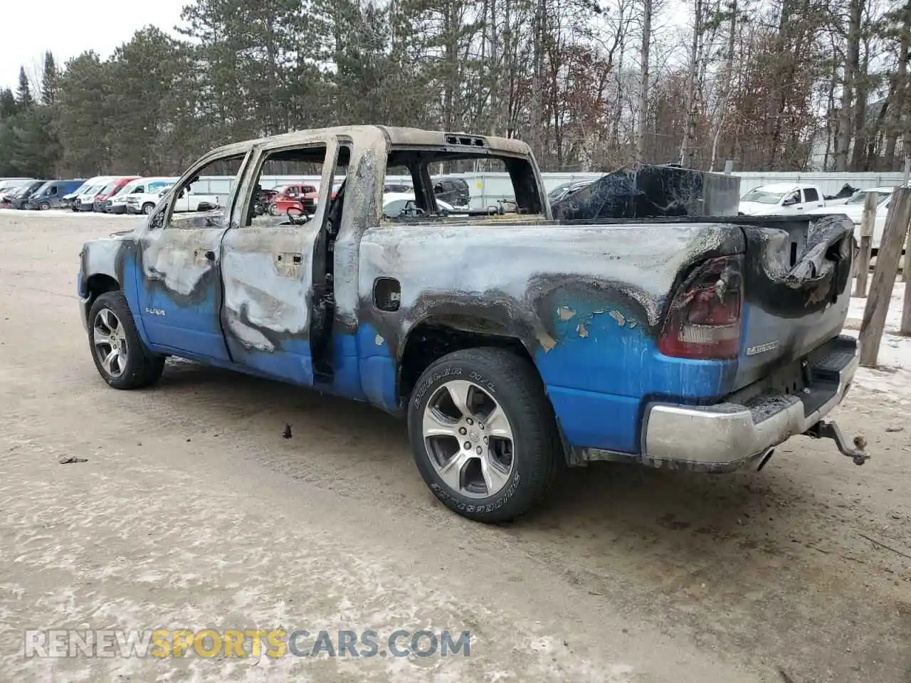 2 Photograph of a damaged car 1C6SRFJT0PN613234 RAM 1500 2023