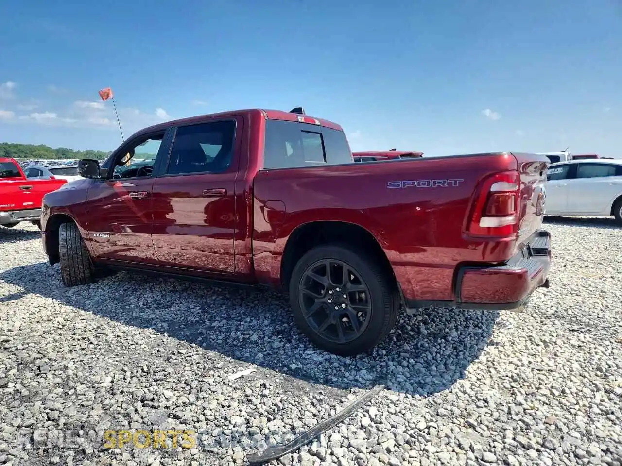 2 Фотография поврежденного автомобиля 1C6SRFJT7PN569152 RAM 1500 2023
