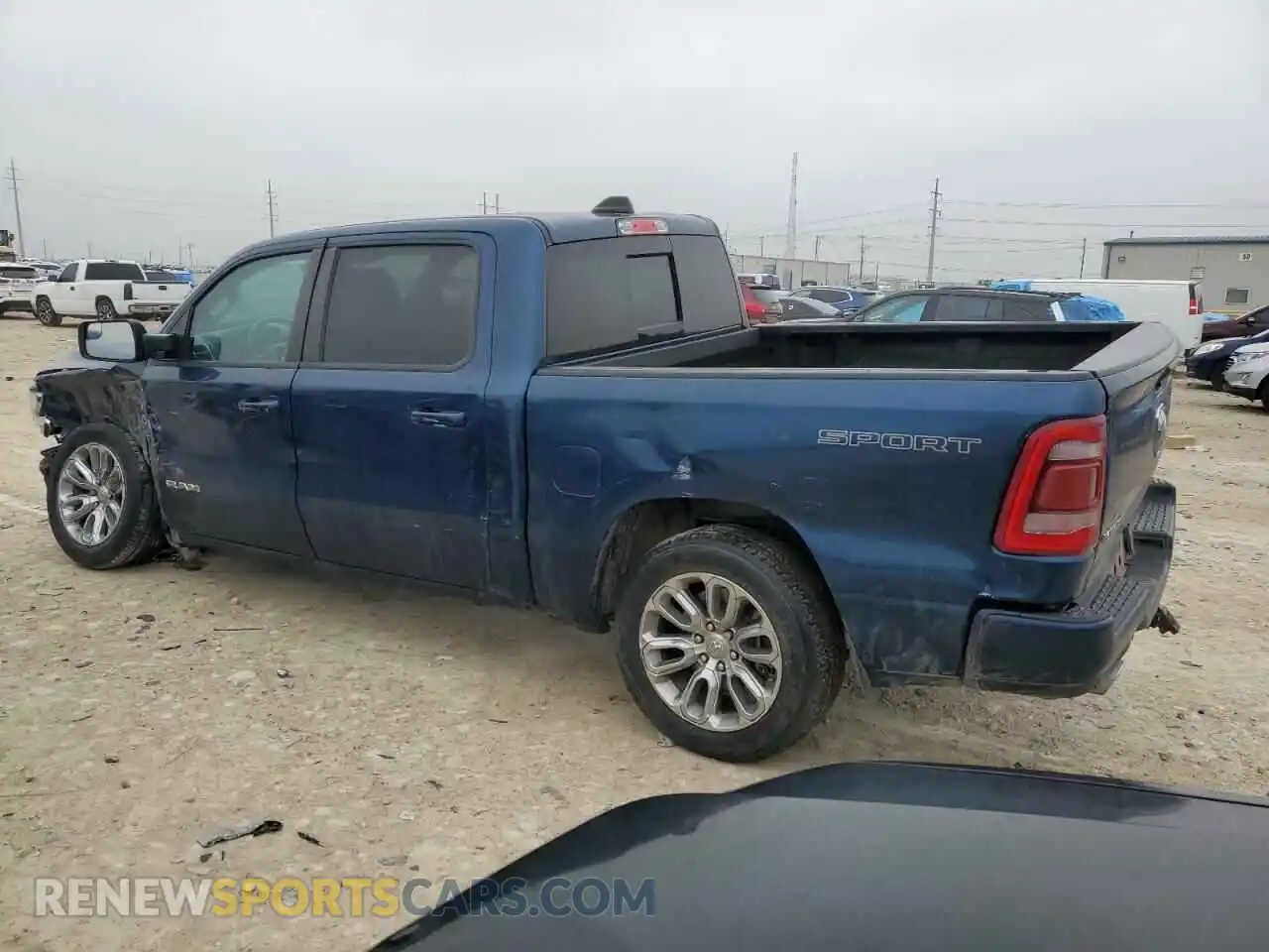 2 Photograph of a damaged car 1C6SRFJT7PN583150 RAM 1500 2023