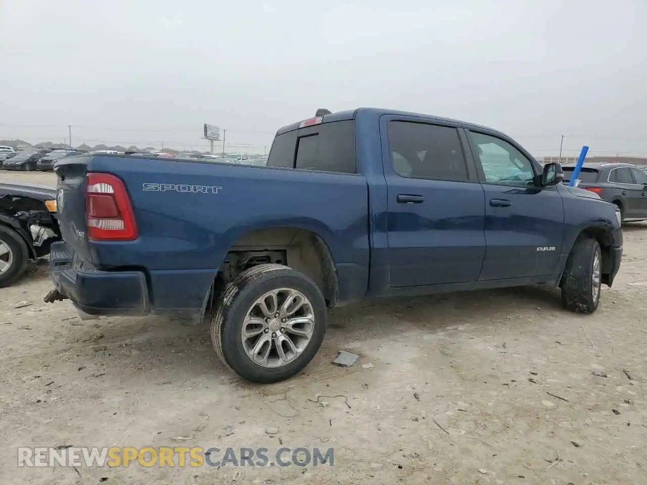 3 Photograph of a damaged car 1C6SRFJT7PN583150 RAM 1500 2023