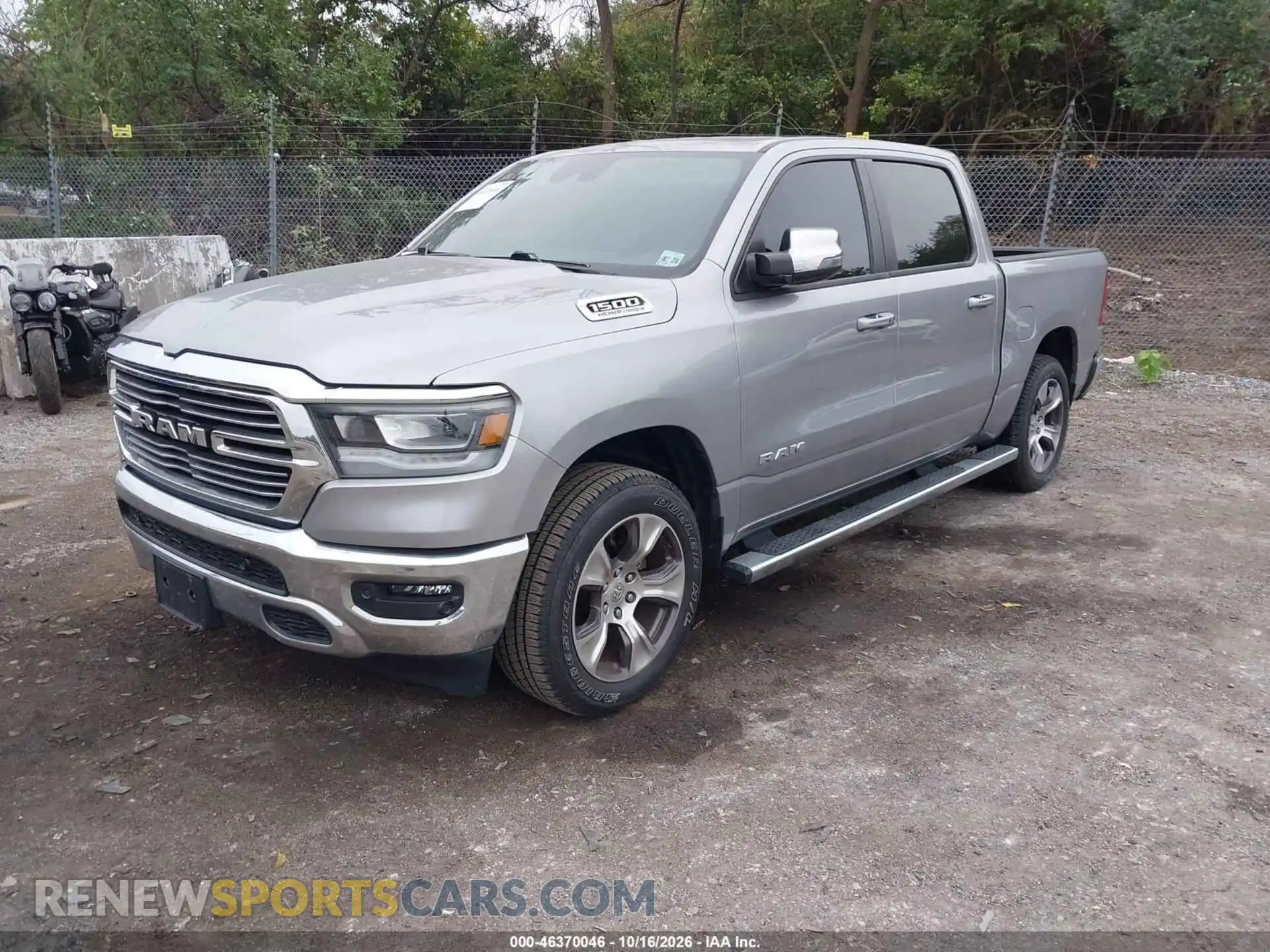 2 Photograph of a damaged car 1C6SRFJTXPN632129 RAM 1500 2023
