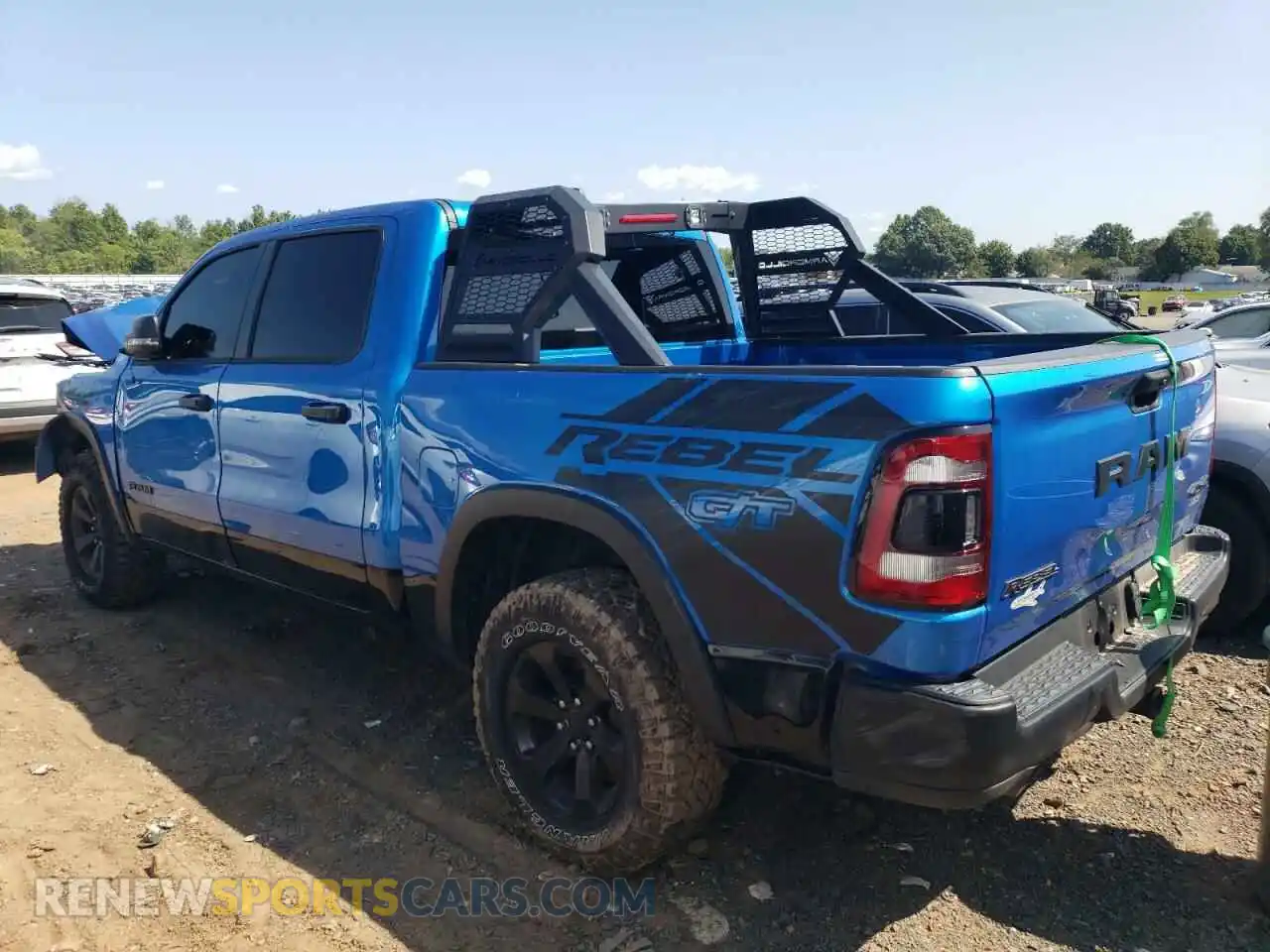 2 Photograph of a damaged car 1C6SRFLT5PN590742 RAM 1500 2023