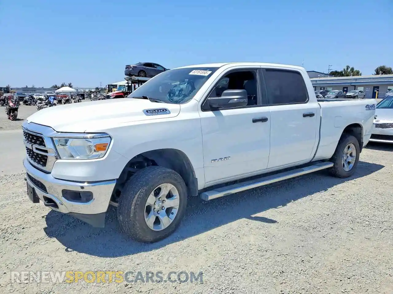 1 Photograph of a damaged car 1C6SRFMT2PN531484 RAM 1500 2023