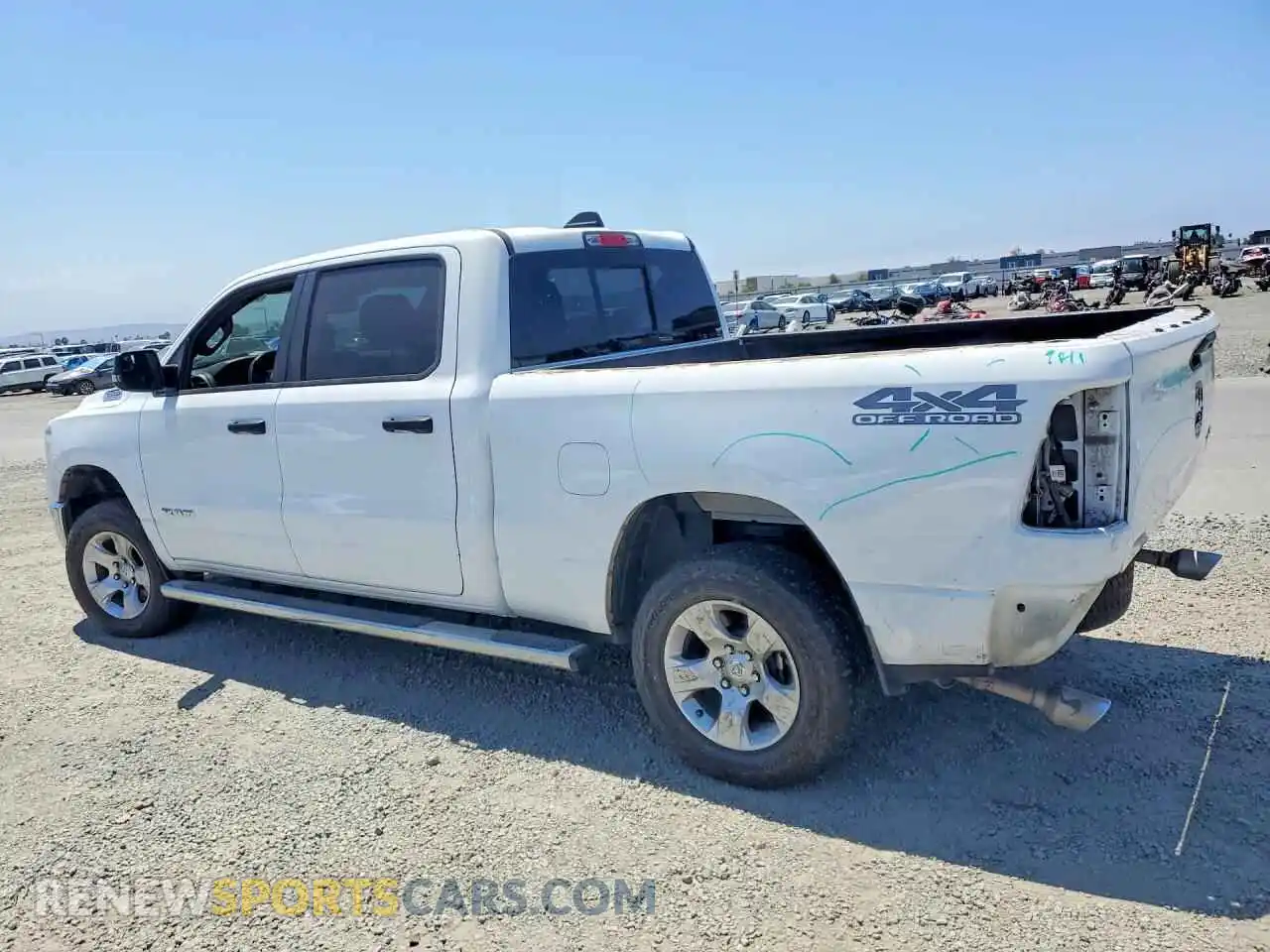 2 Photograph of a damaged car 1C6SRFMT2PN531484 RAM 1500 2023