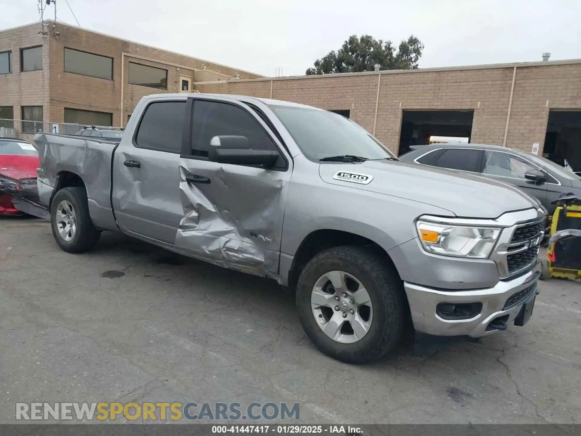 1 Photograph of a damaged car 1C6SRFMT2PN622514 RAM 1500 2023