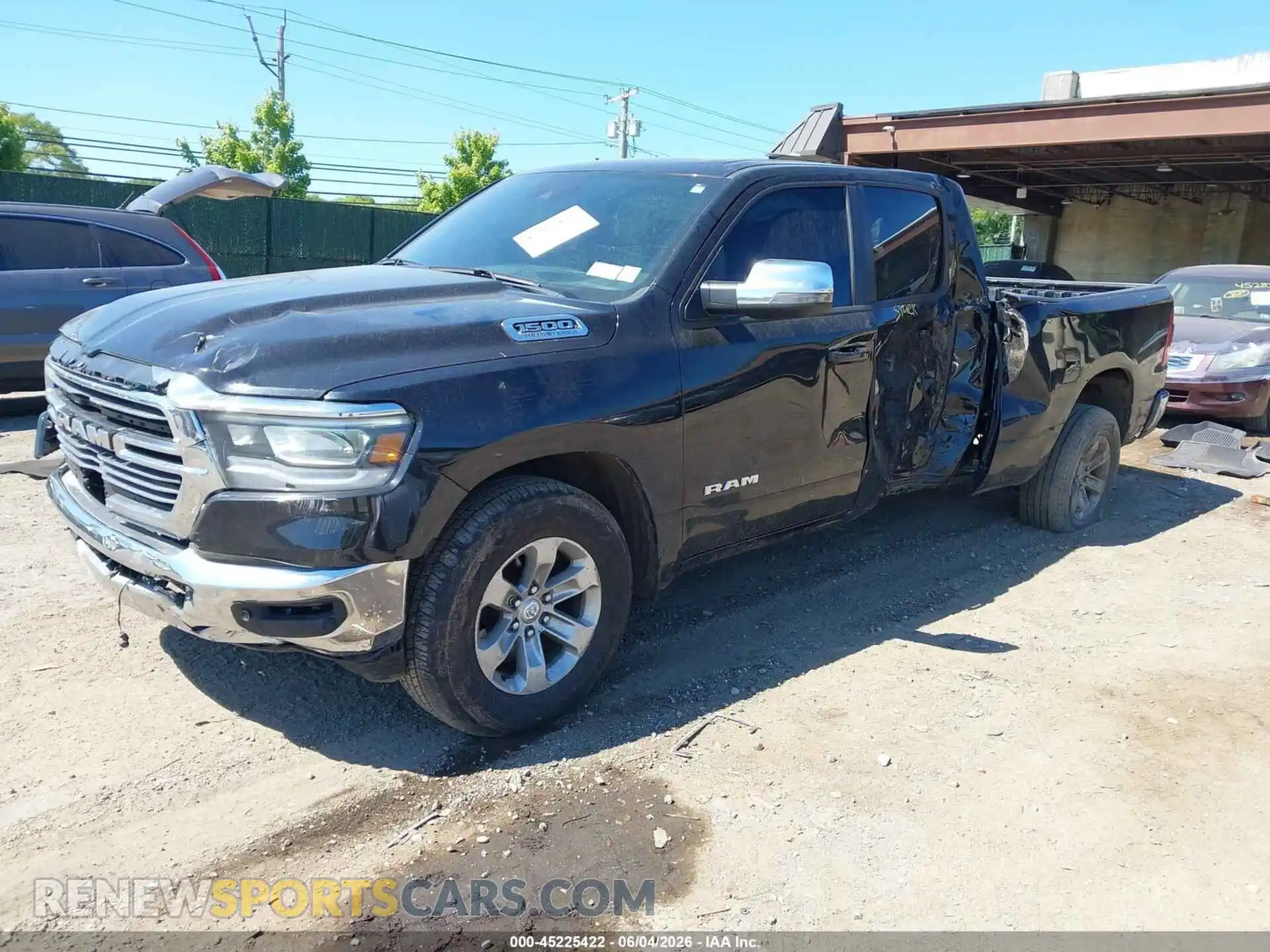 2 Photograph of a damaged car 1C6SRFRT2PN548262 RAM 1500 2023