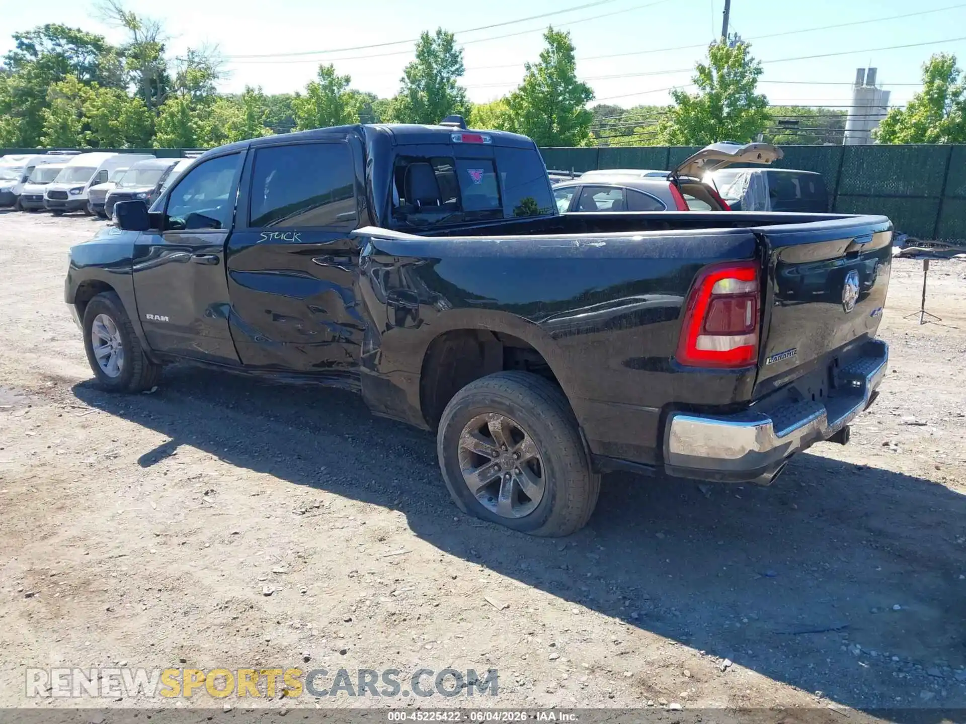 3 Photograph of a damaged car 1C6SRFRT2PN548262 RAM 1500 2023