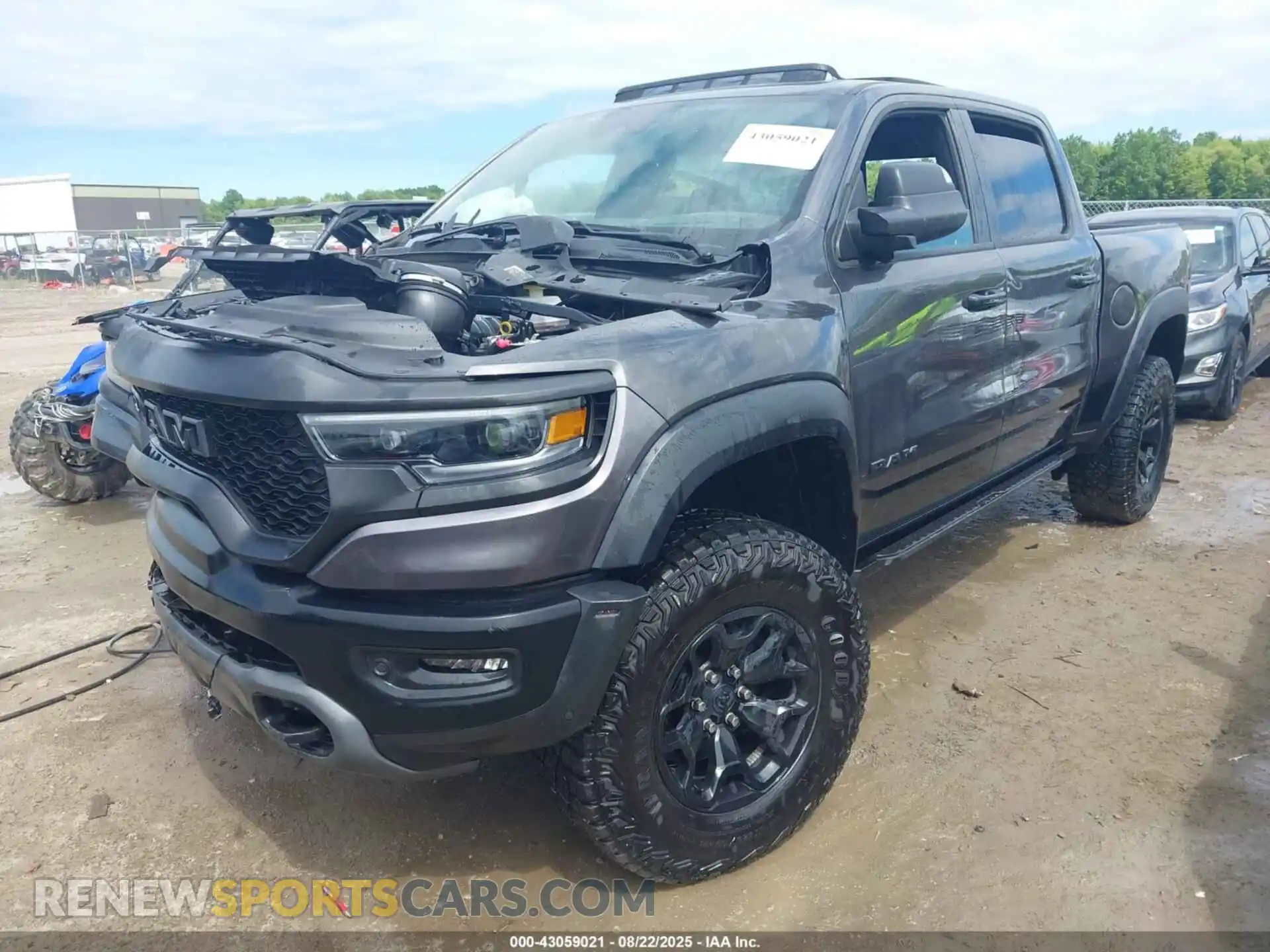 2 Photograph of a damaged car 1C6SRFU95PN500296 RAM 1500 2023