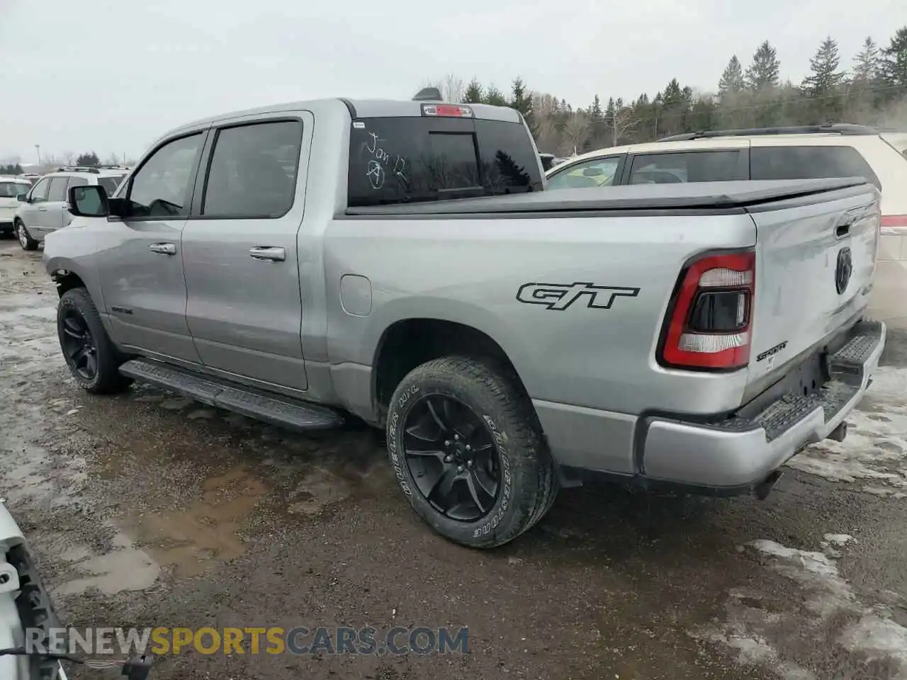 2 Photograph of a damaged car 1C6SRFVT7PN680987 RAM 1500 2023