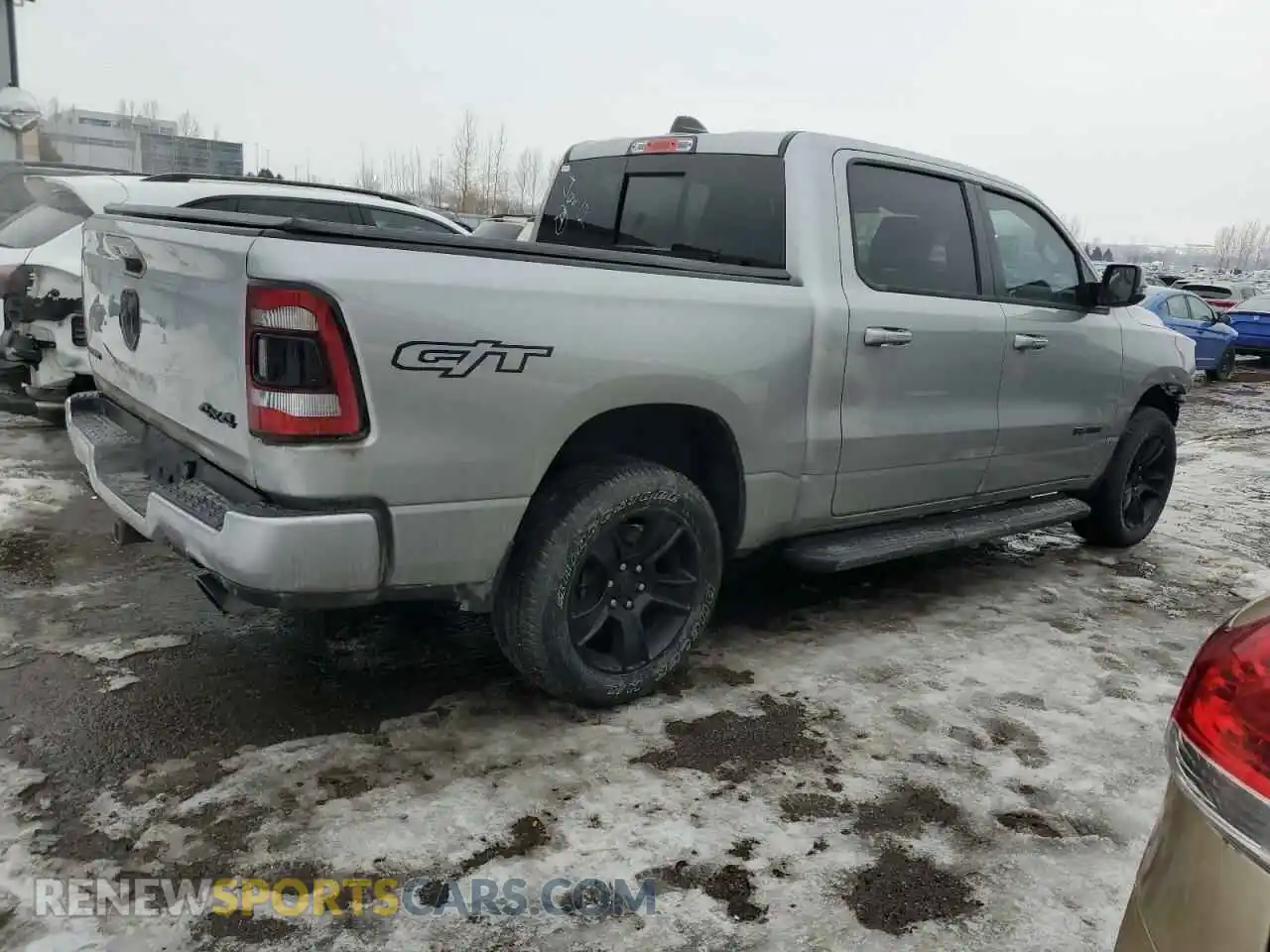 3 Photograph of a damaged car 1C6SRFVT7PN680987 RAM 1500 2023