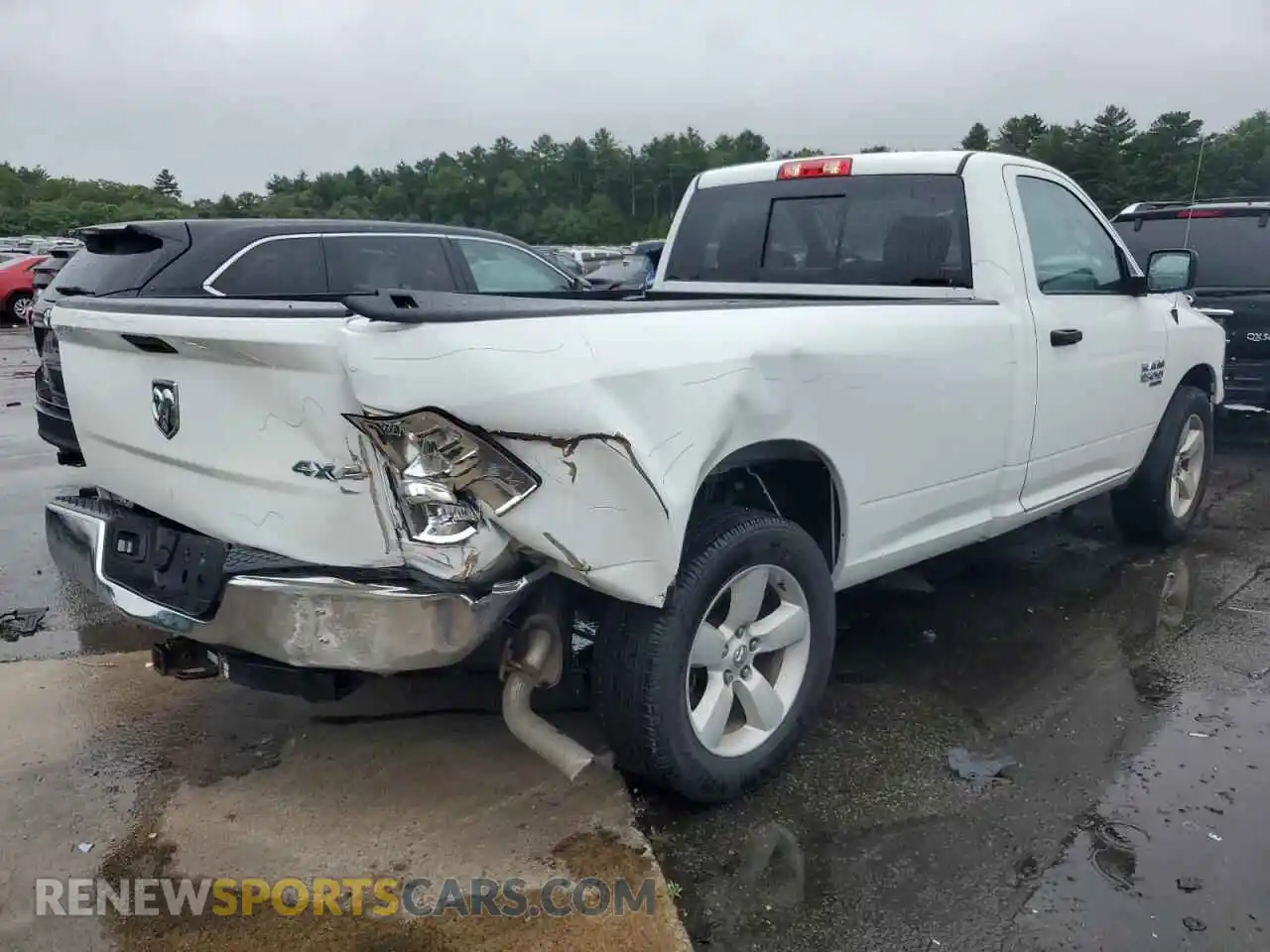 3 Photograph of a damaged car 3C6JR7DG7PG656946 RAM 1500 2023