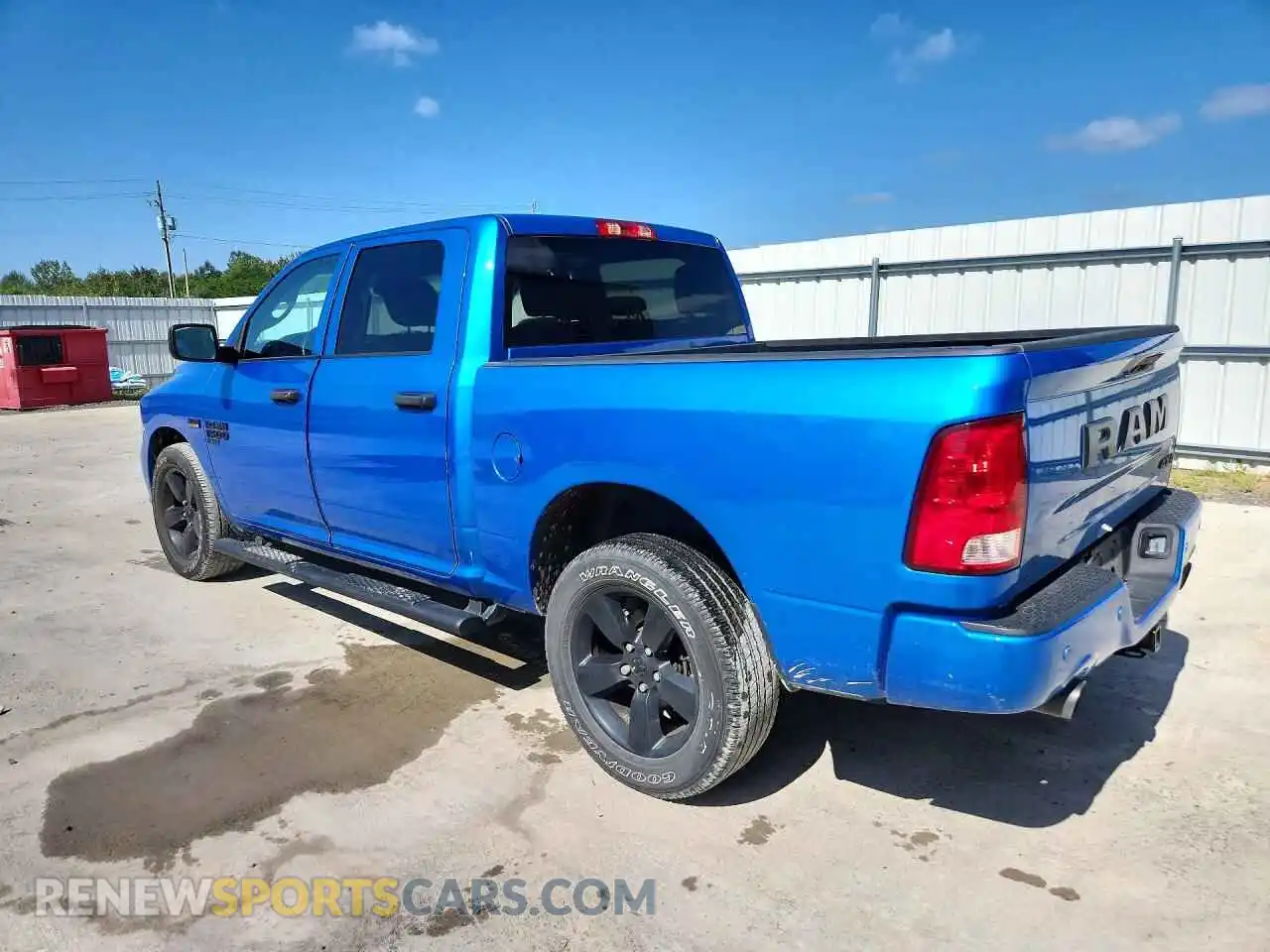 2 Photograph of a damaged car 3C6RR7KTXPG577788 RAM 1500 2023