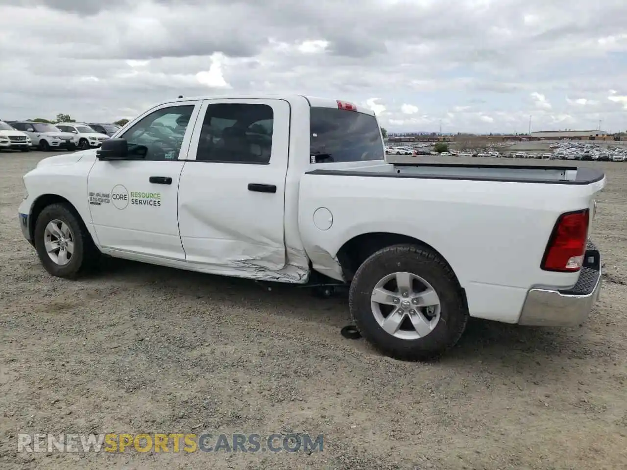 2 Фотография поврежденного автомобиля 3C6RR7LG8PG661075 RAM 1500 2023