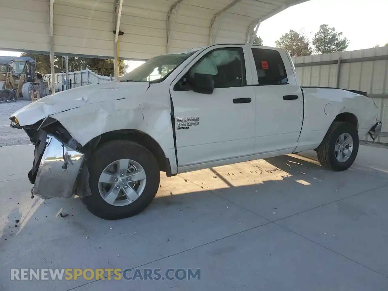 1 Photograph of a damaged car 1C6RR6FG1RS138031 RAM 1500 2024