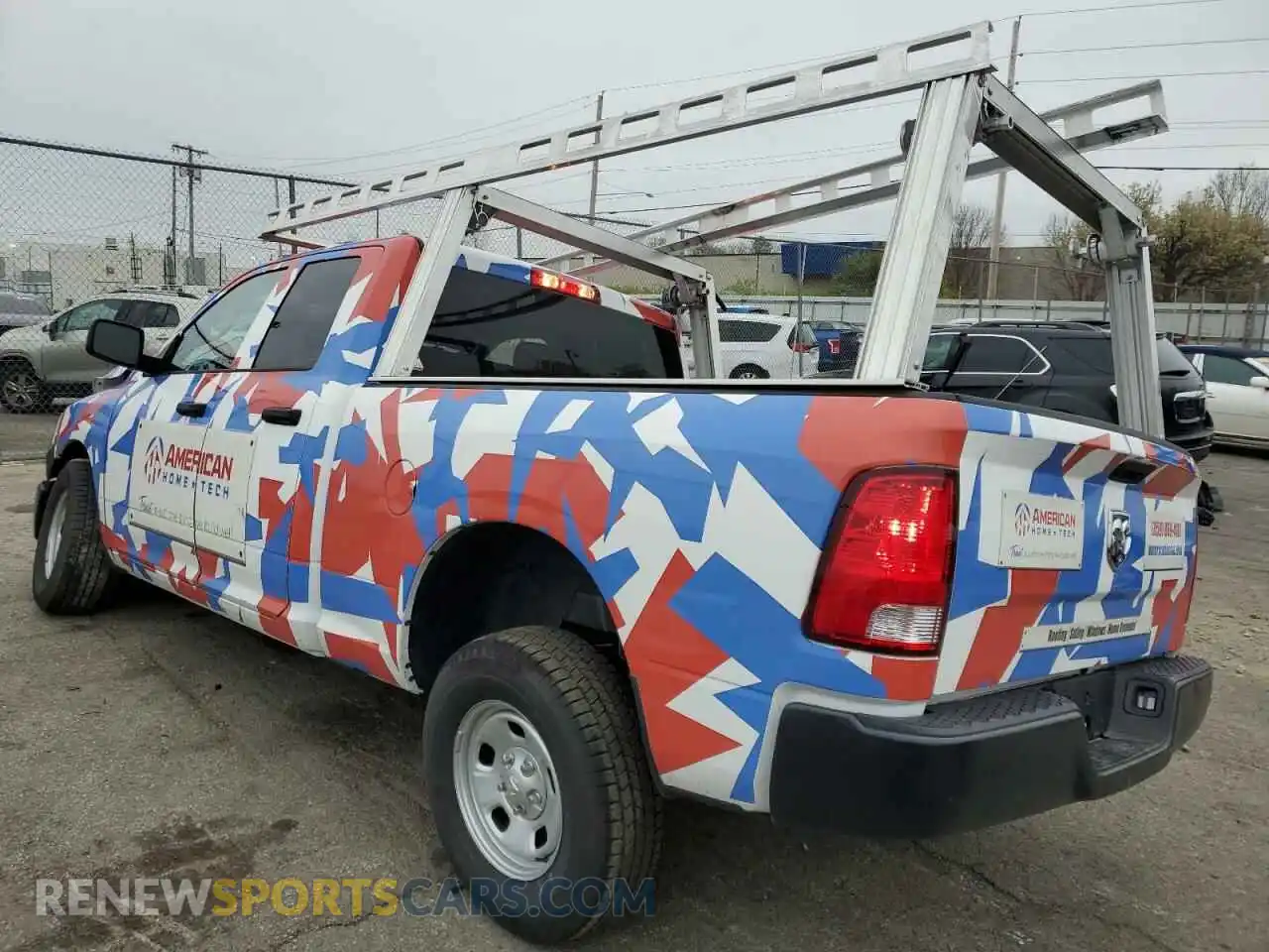 2 Photograph of a damaged car 1C6RR6FGXRS138030 RAM 1500 2024