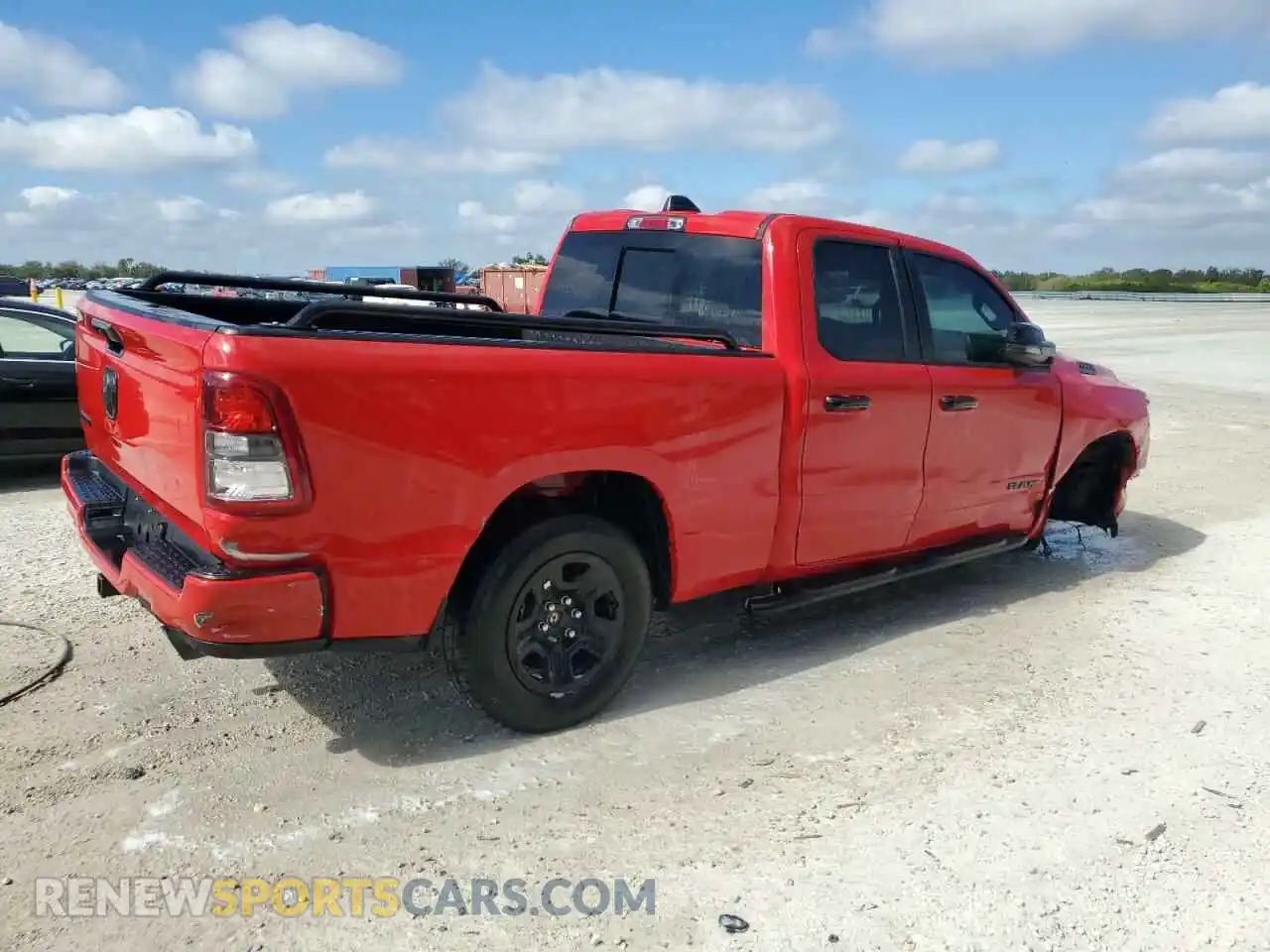 3 Photograph of a damaged car 1C6RREBTXRN134667 RAM 1500 2024