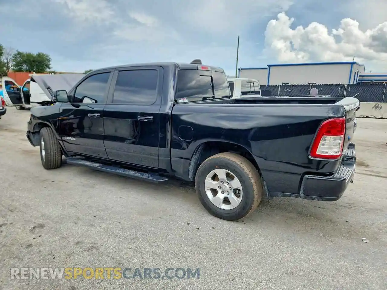 2 Photograph of a damaged car 1C6RREFG4RN123046 RAM 1500 2024