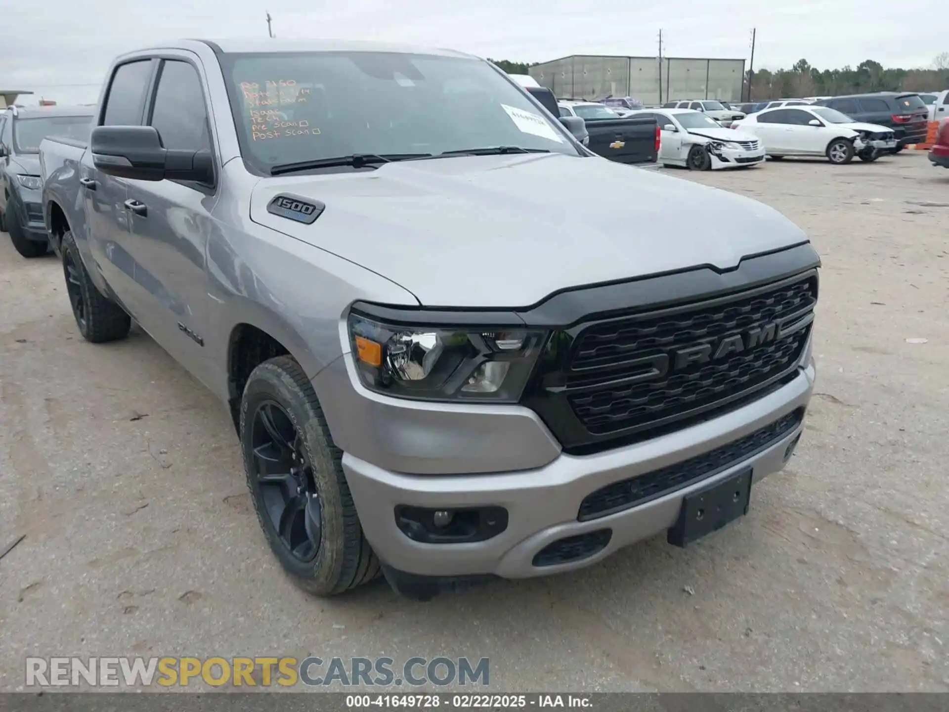 1 Photograph of a damaged car 1C6RREFT0RN146109 RAM 1500 2024