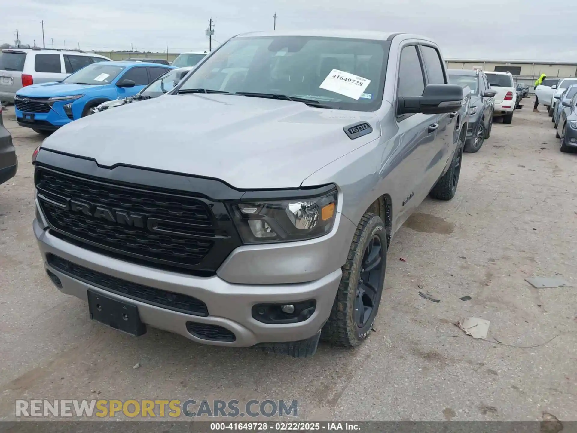 2 Photograph of a damaged car 1C6RREFT0RN146109 RAM 1500 2024