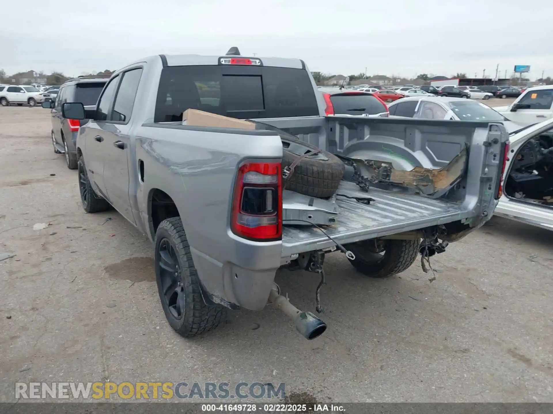 3 Photograph of a damaged car 1C6RREFT0RN146109 RAM 1500 2024