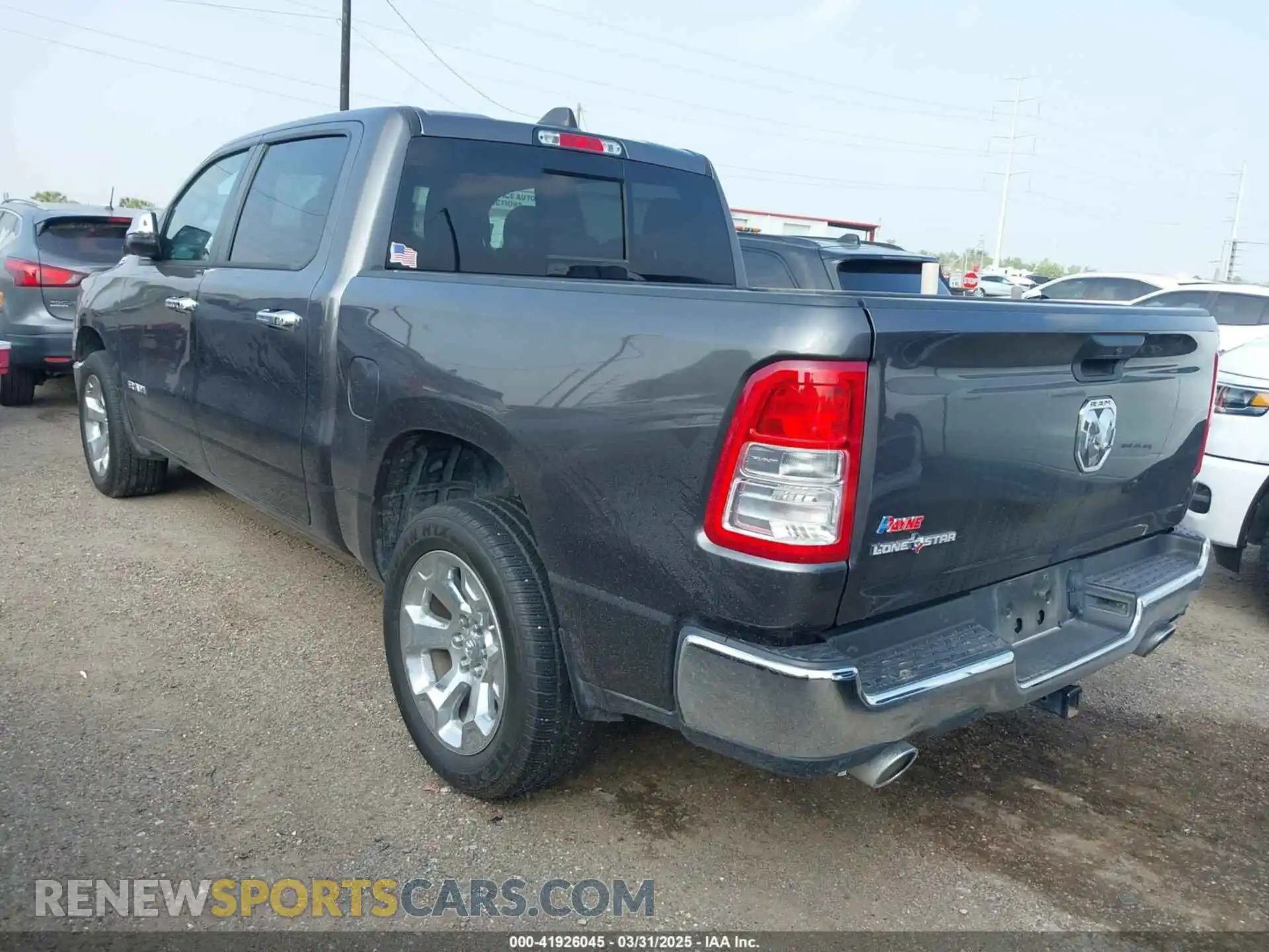 3 Photograph of a damaged car 1C6RREFT2RN122894 RAM 1500 2024