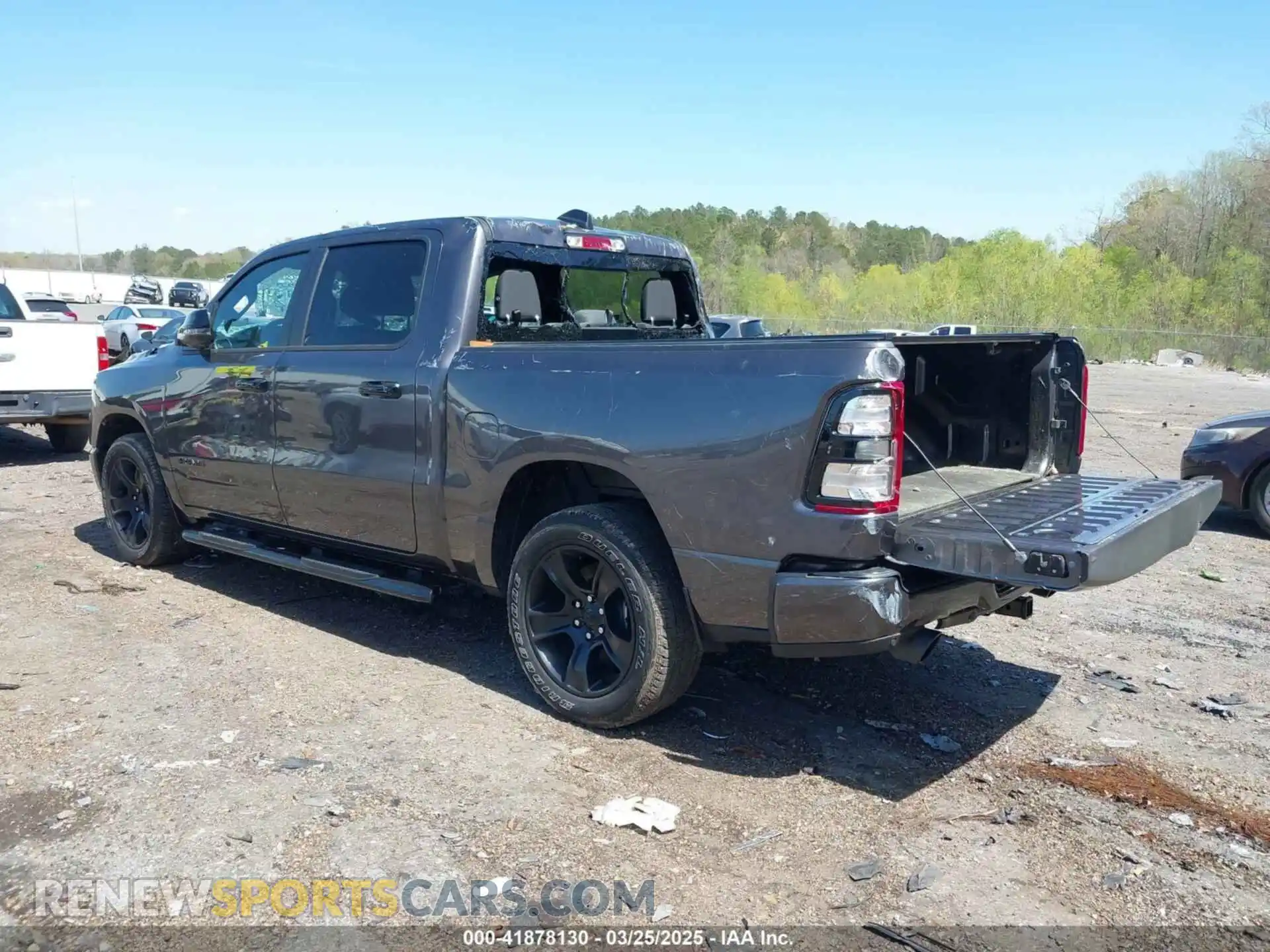 3 Photograph of a damaged car 1C6RREFT7RN146348 RAM 1500 2024