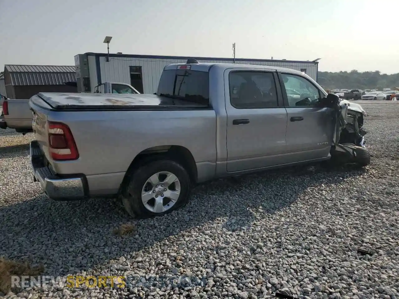 3 Photograph of a damaged car 1C6RREFT8RN146018 RAM 1500 2024