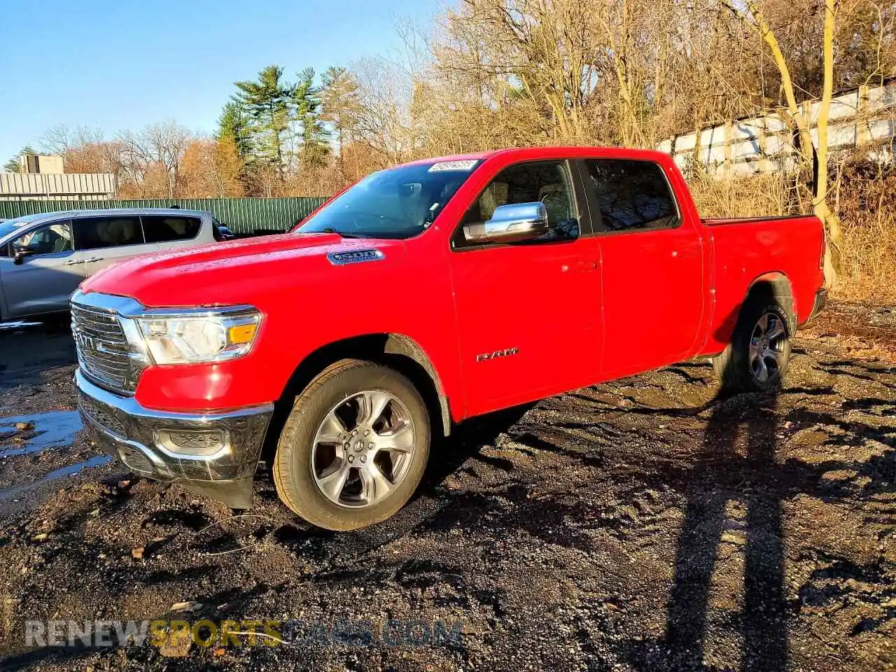 1 Photograph of a damaged car 1C6RREJT0RN218580 RAM 1500 2024