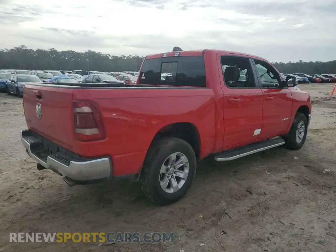 3 Photograph of a damaged car 1C6RREJT1RN111859 RAM 1500 2024