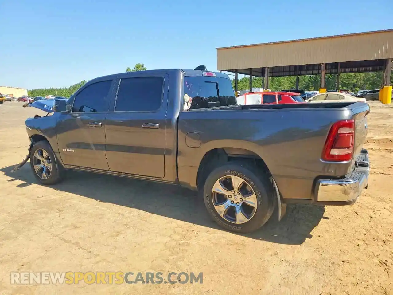 2 Photograph of a damaged car 1C6RREJT1RN128497 RAM 1500 2024