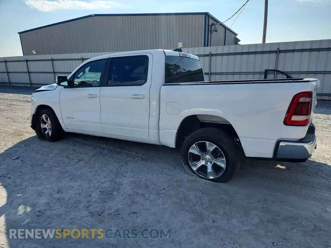 2 Photograph of a damaged car 1C6RREJT7RN205115 RAM 1500 2024