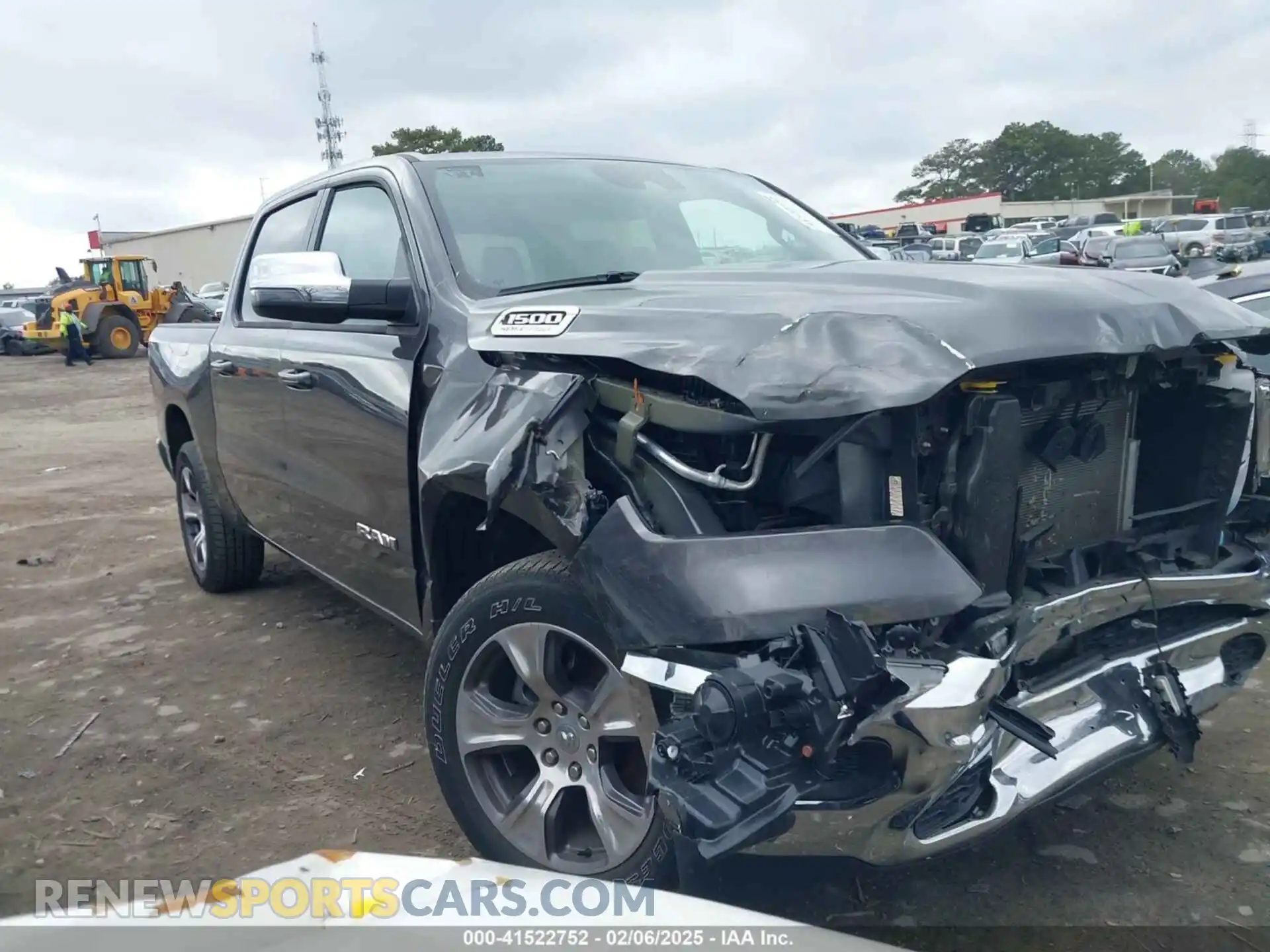 1 Photograph of a damaged car 1C6RREJT7RN219161 RAM 1500 2024