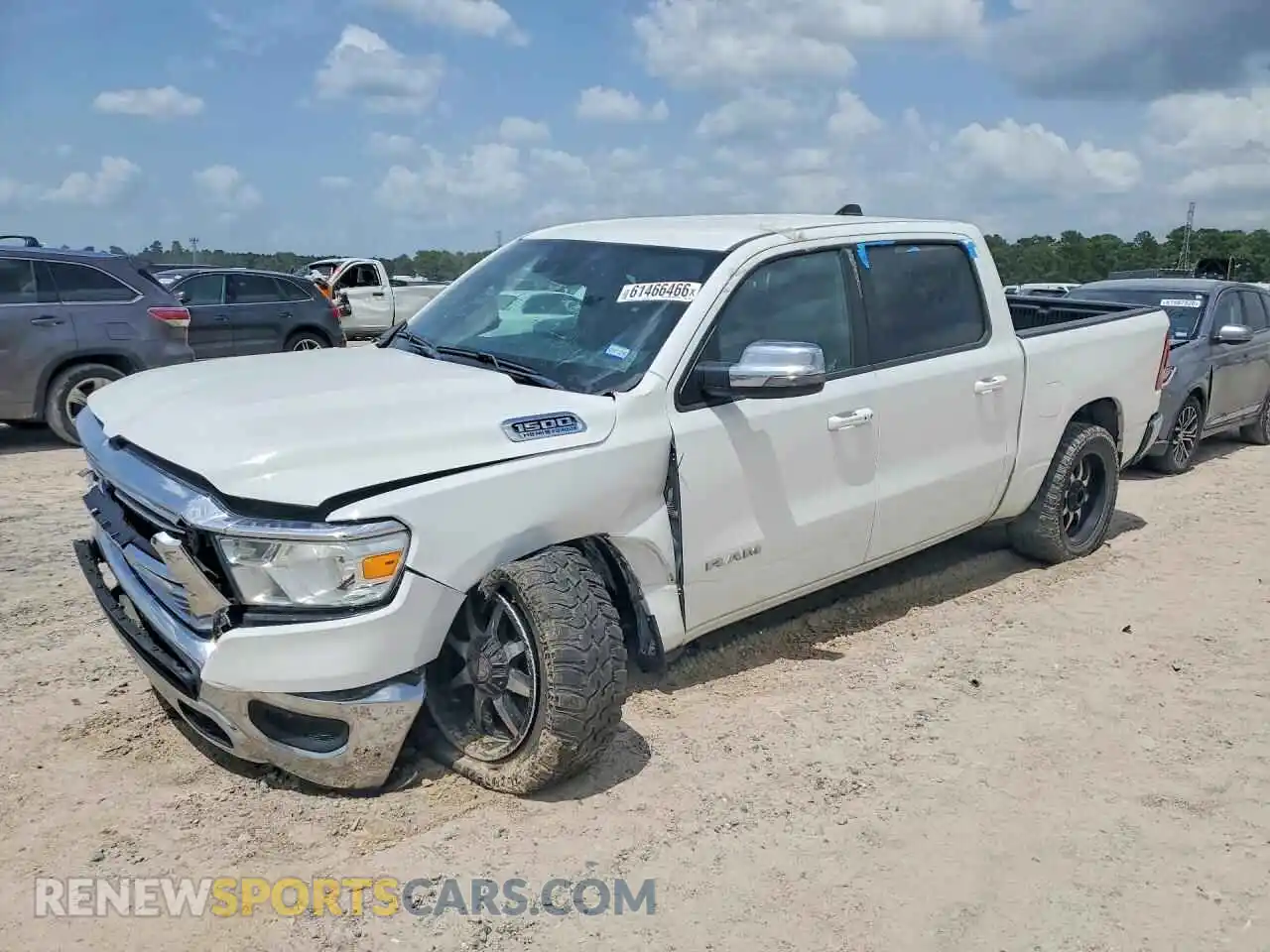 1 Photograph of a damaged car 1C6RREJT8RN218844 RAM 1500 2024