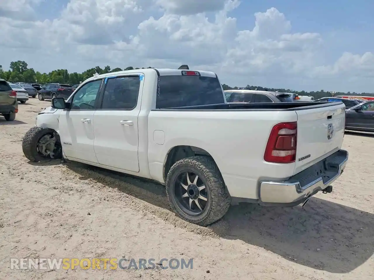 2 Photograph of a damaged car 1C6RREJT8RN218844 RAM 1500 2024