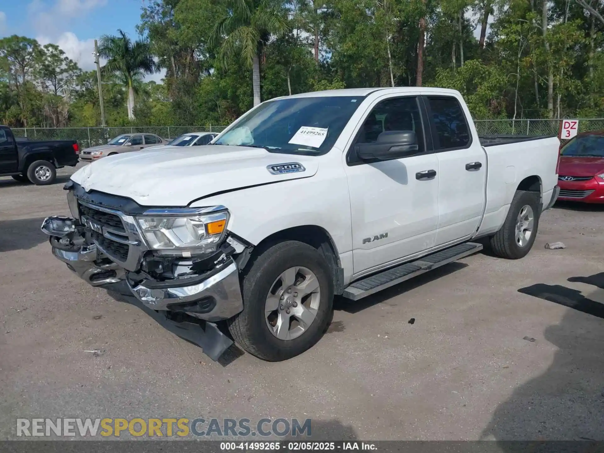 2 Photograph of a damaged car 1C6RRFBG0RN233071 RAM 1500 2024