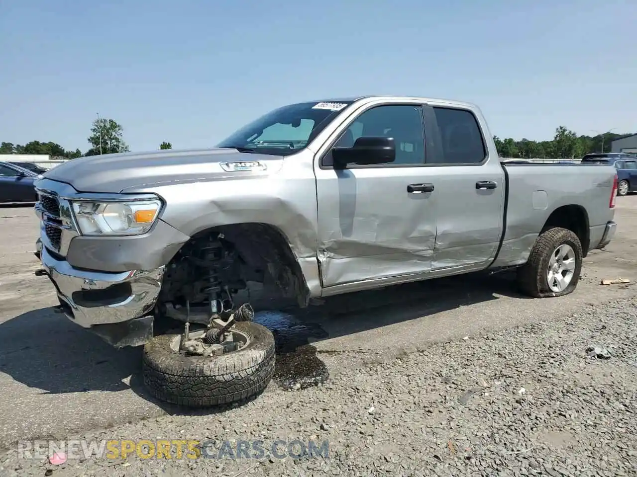 1 Photograph of a damaged car 1C6RRFCG0RN224885 RAM 1500 2024